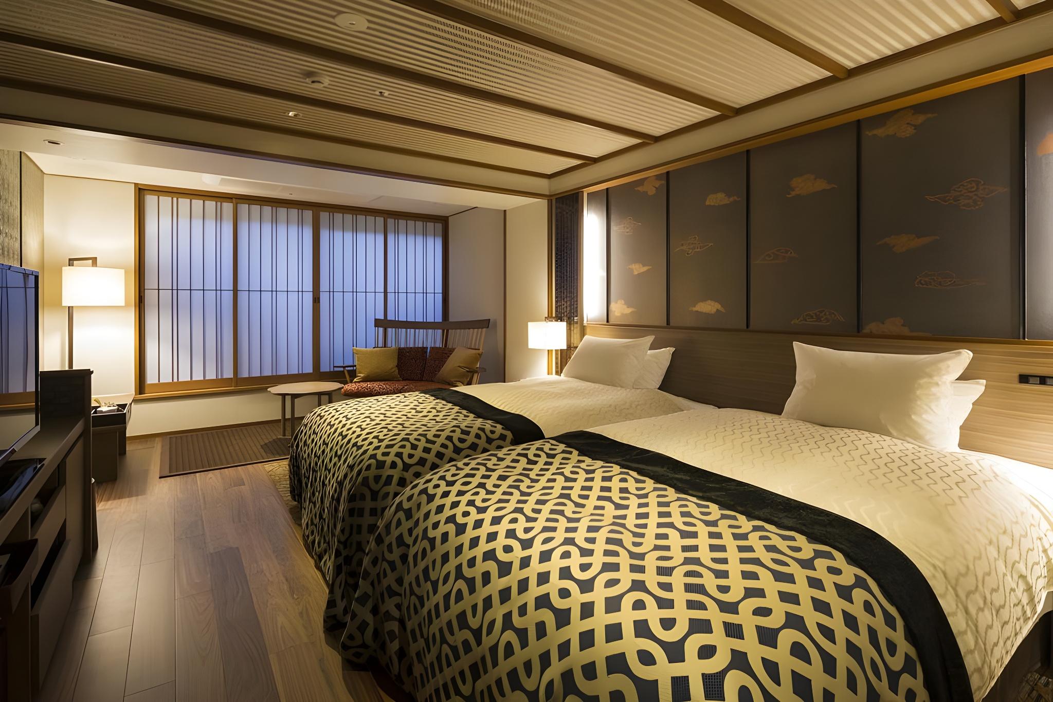 Room, Twin Beds, Kkumonone Wing