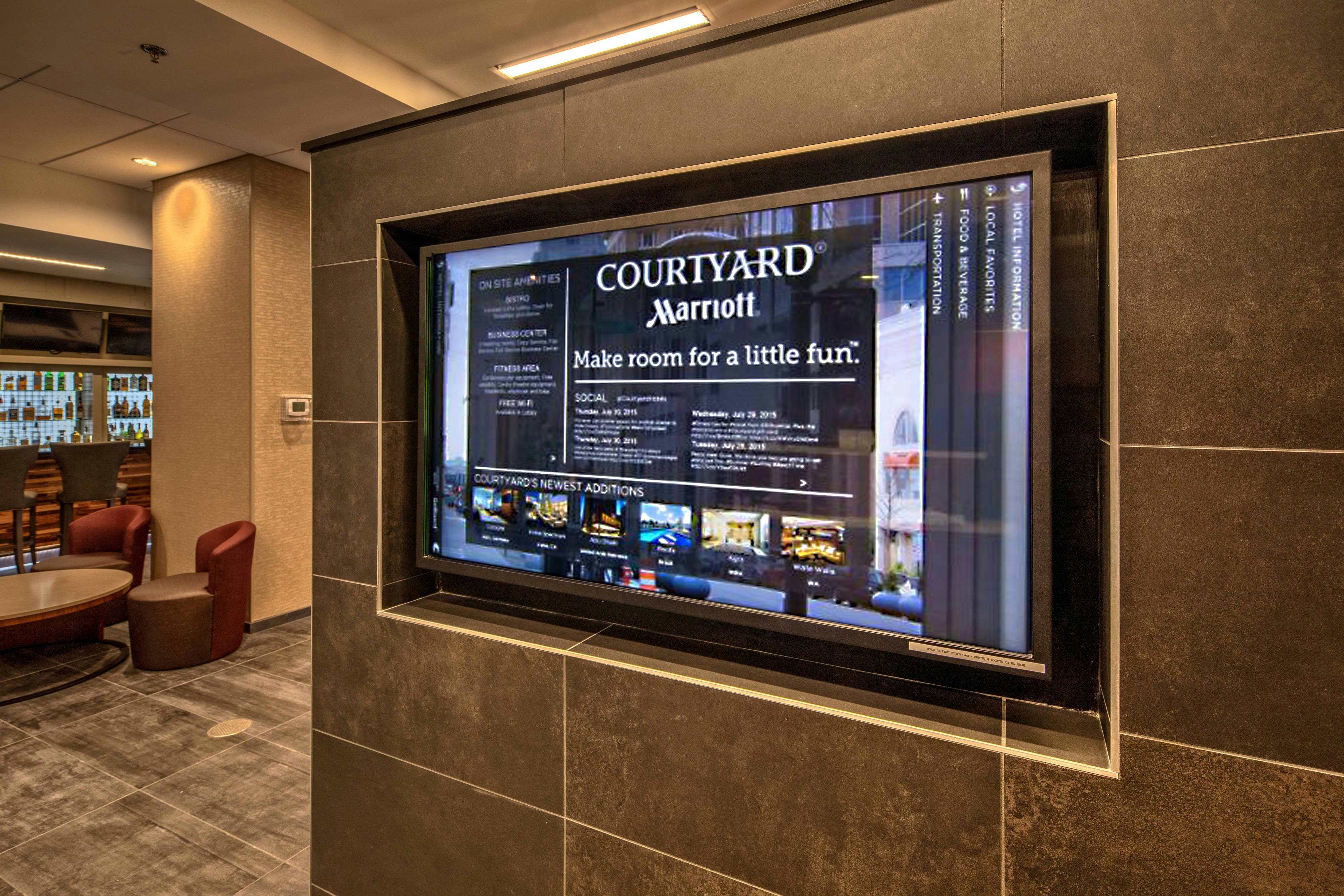 Lobby at Courtyard By Marriott Dulles Airport Herndon, HERNDON - VA