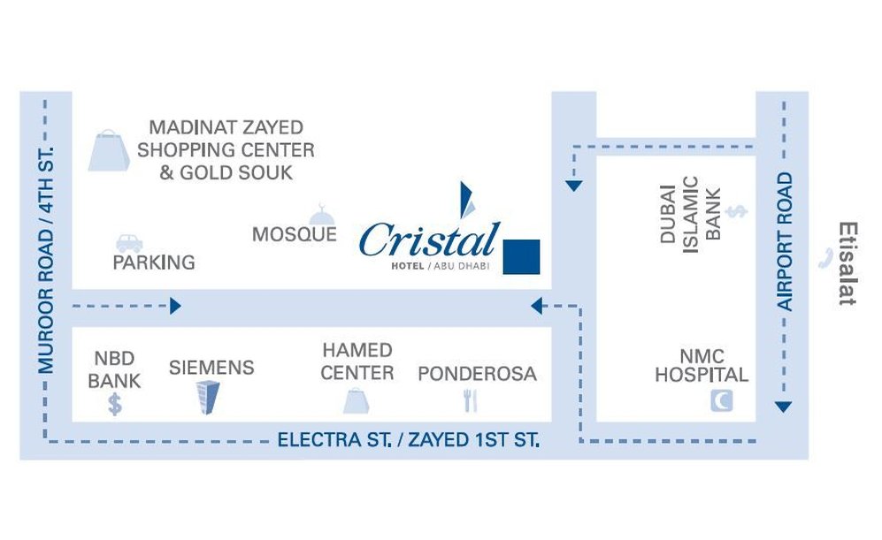 Cristal Hotel Abu Dhabi 4/13