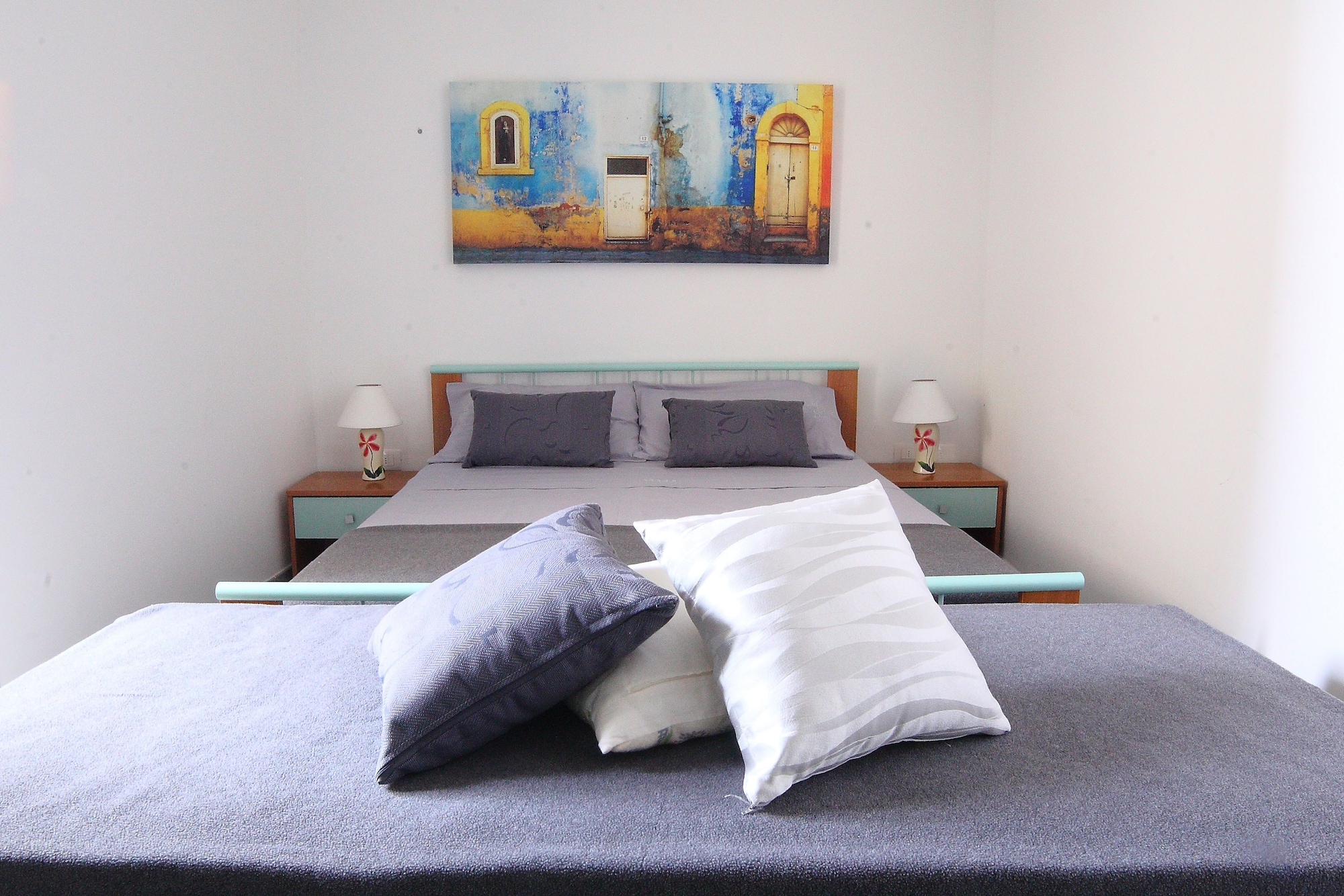 شقة بسرير كوين وسريرين فرديين بشرفة، Residence Riva Mare Ugento 2/3