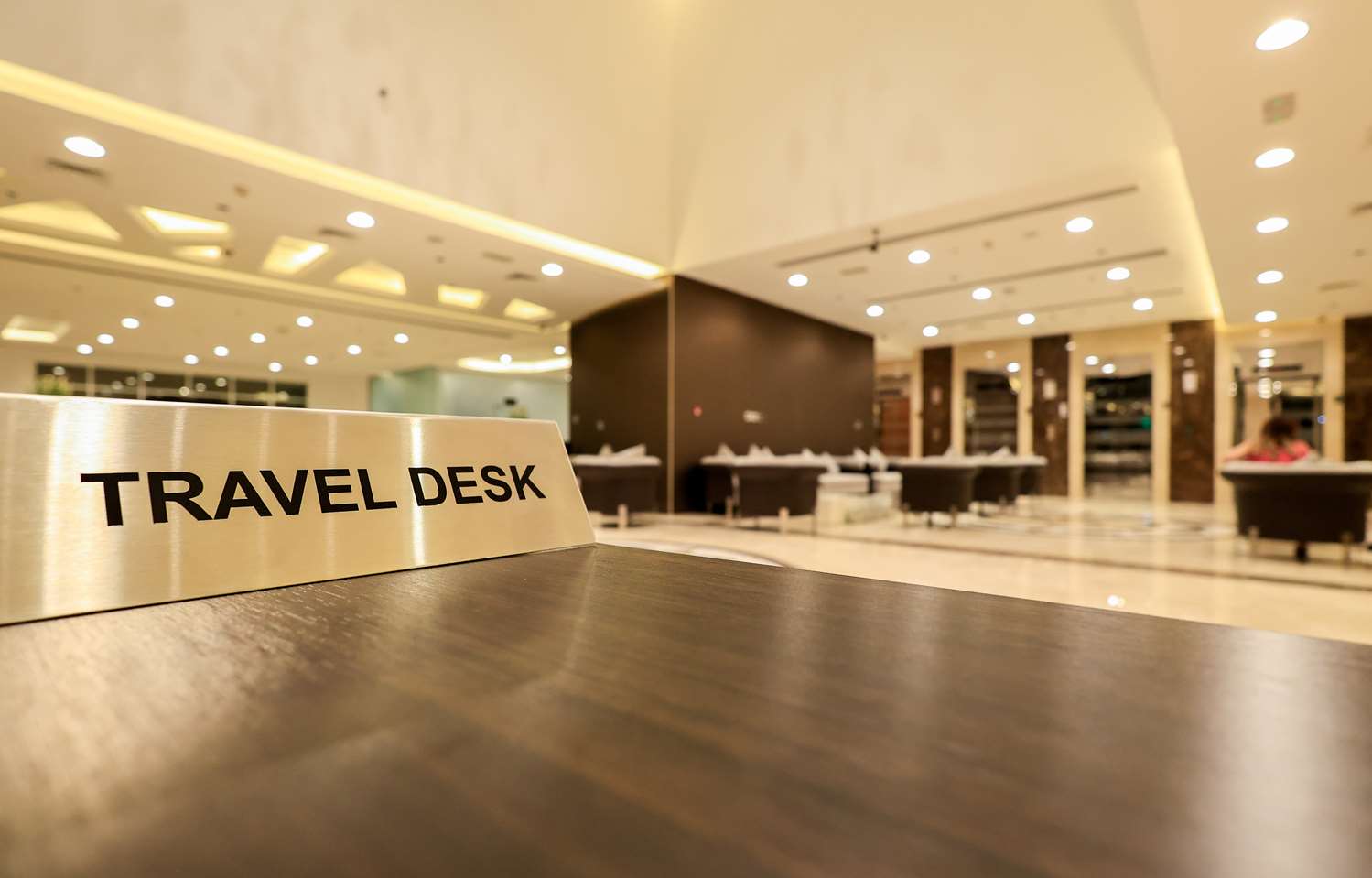 Lobby at Best Western Premier M Four Hotel, DUBAI