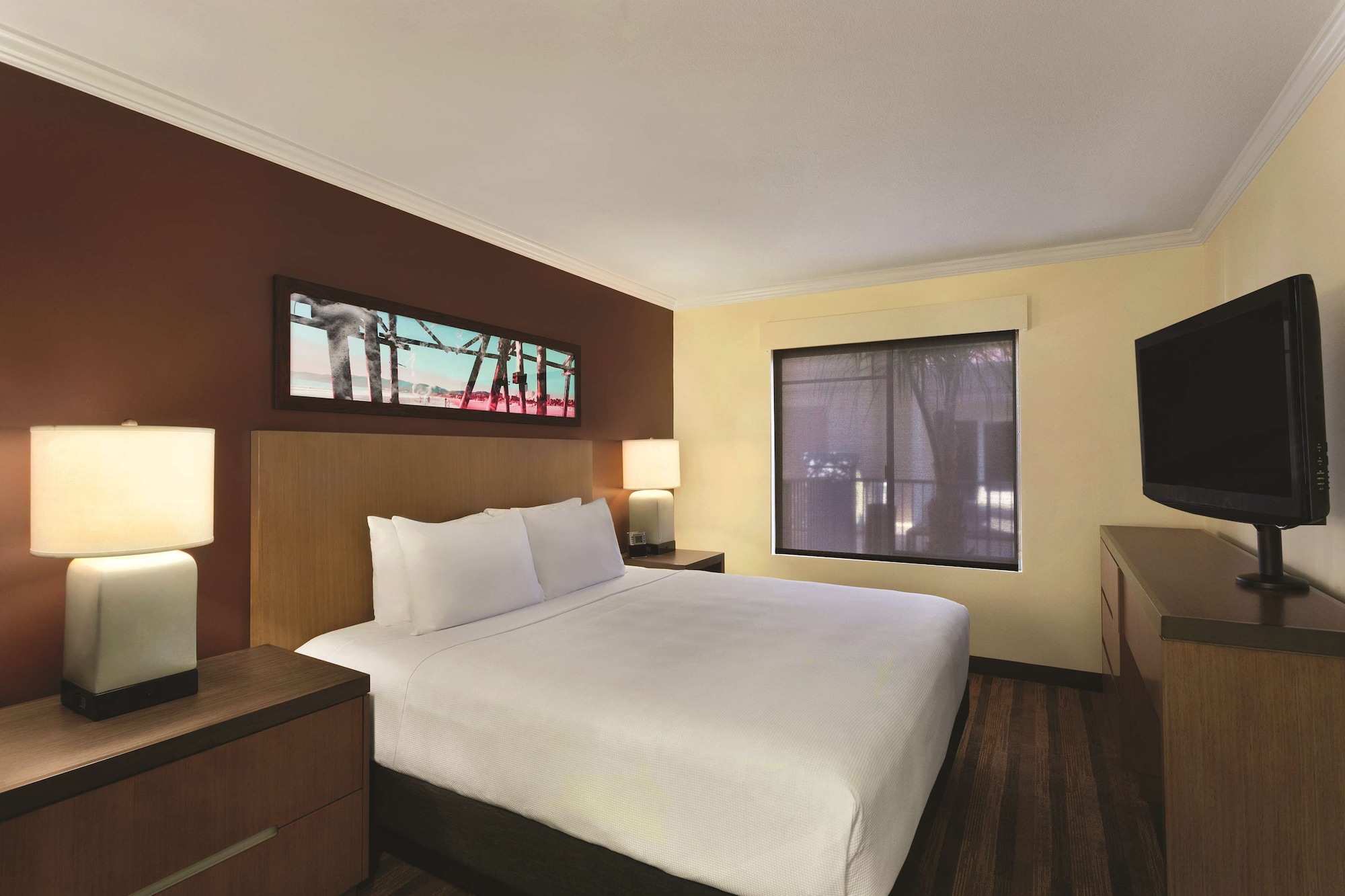 غرفة بسرير كينج لذوي الإعاقة، Hyatt House San Diego Sorrento Mesa 2/4
