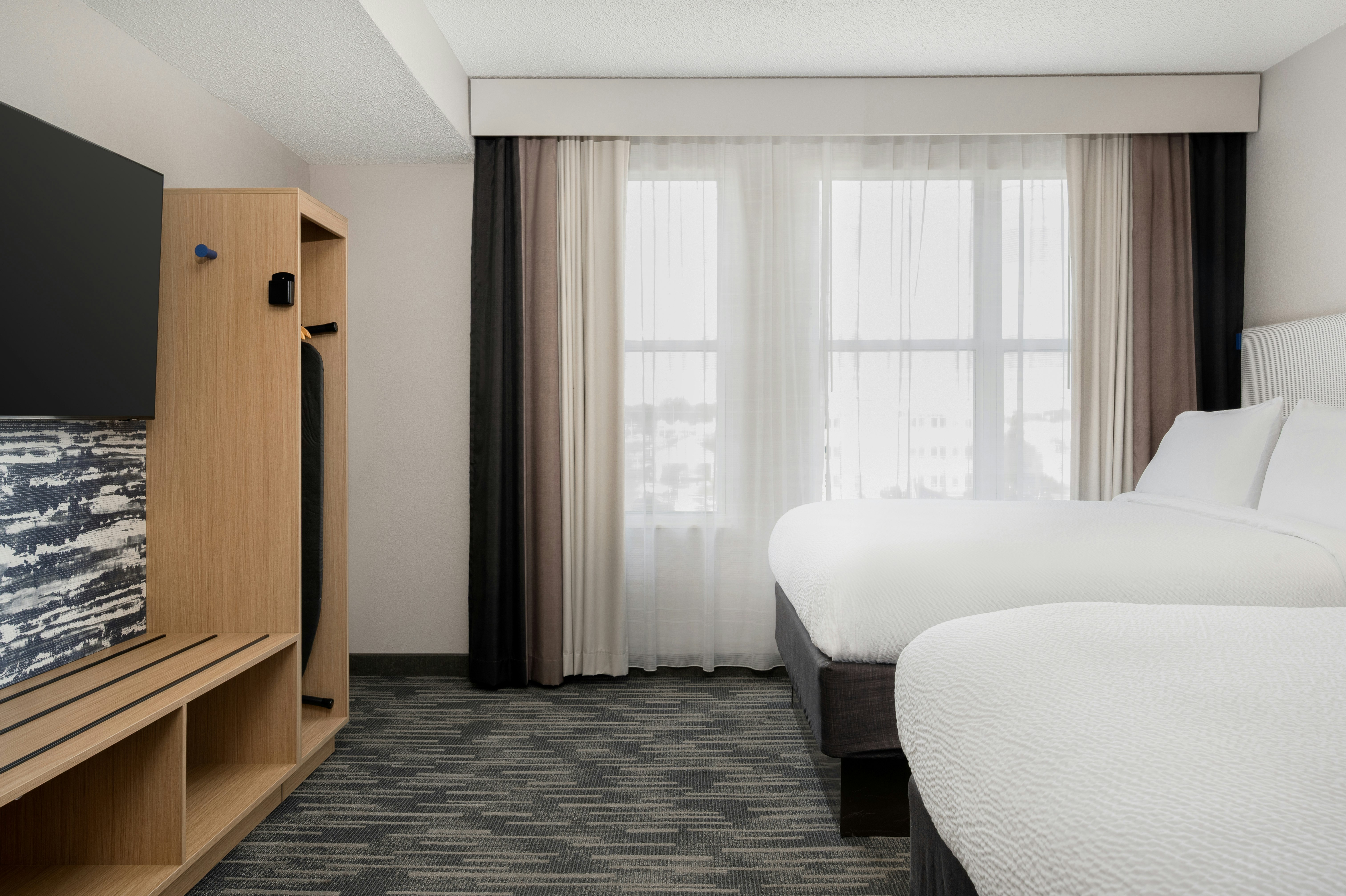 جناح بسريرين كوين بغرفة نوم واحدة، Country Inn & Suites By Radisson Evansville IN 2/4
