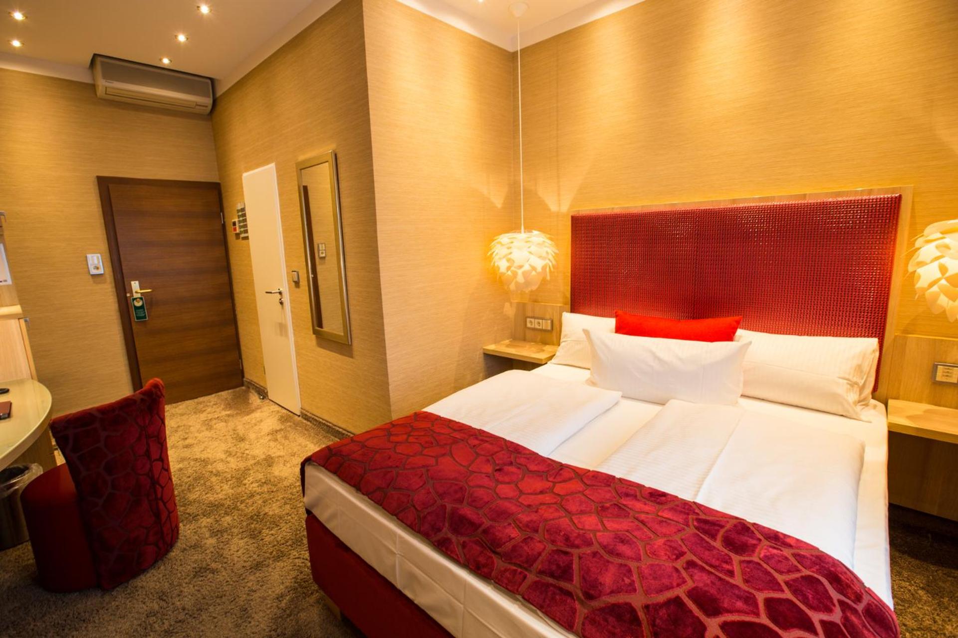 غرفة كومفورت مفردة بسرير كينج، Hotel Hammer - Mainz Hauptbahnhof 4/10