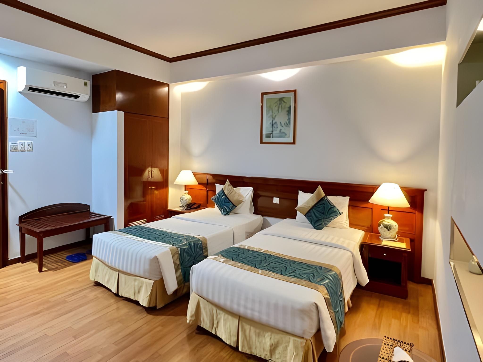 Twin Beds, No Window