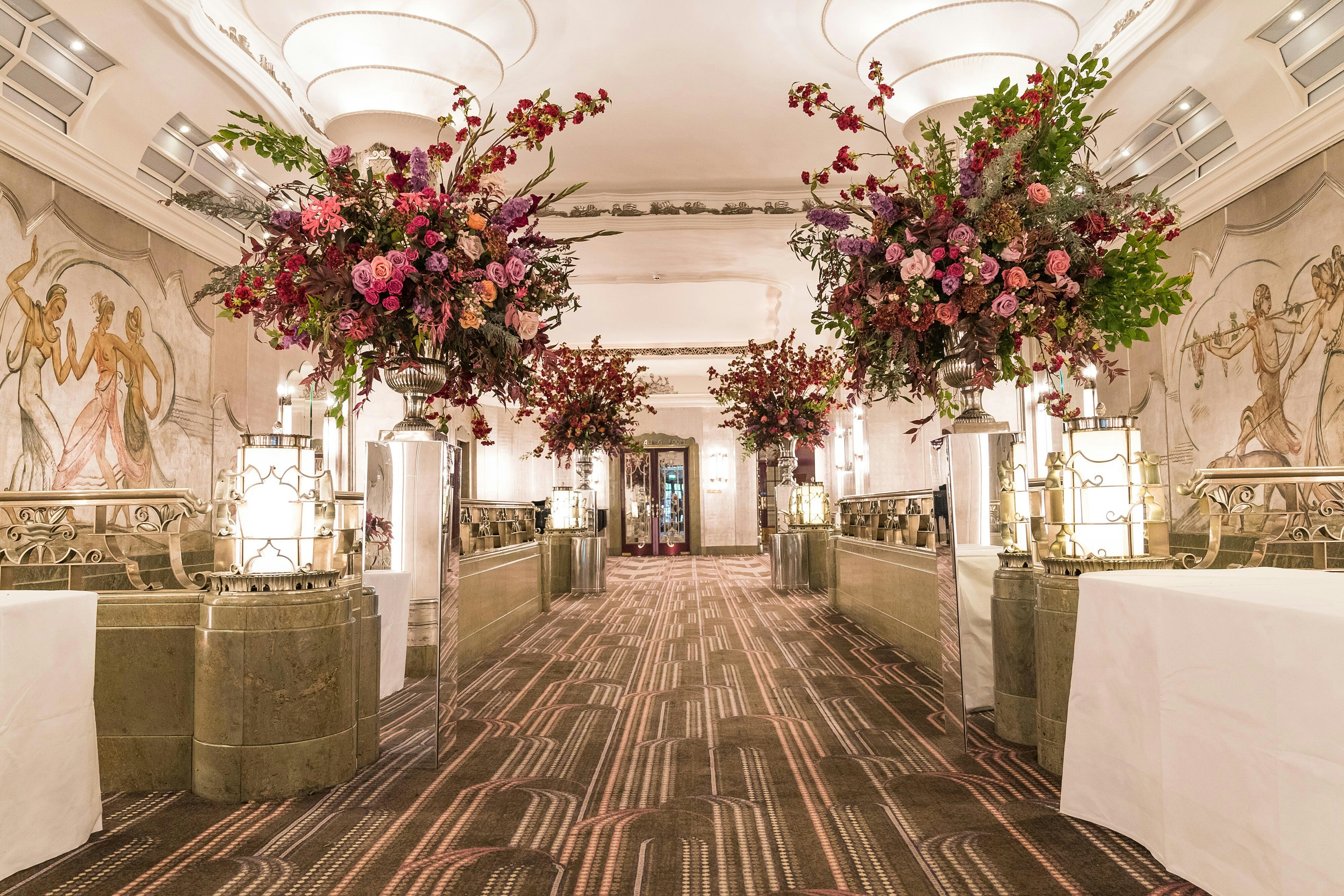 Lobby at SHERATON GRAND LONDON PARK LANE, LONDON
