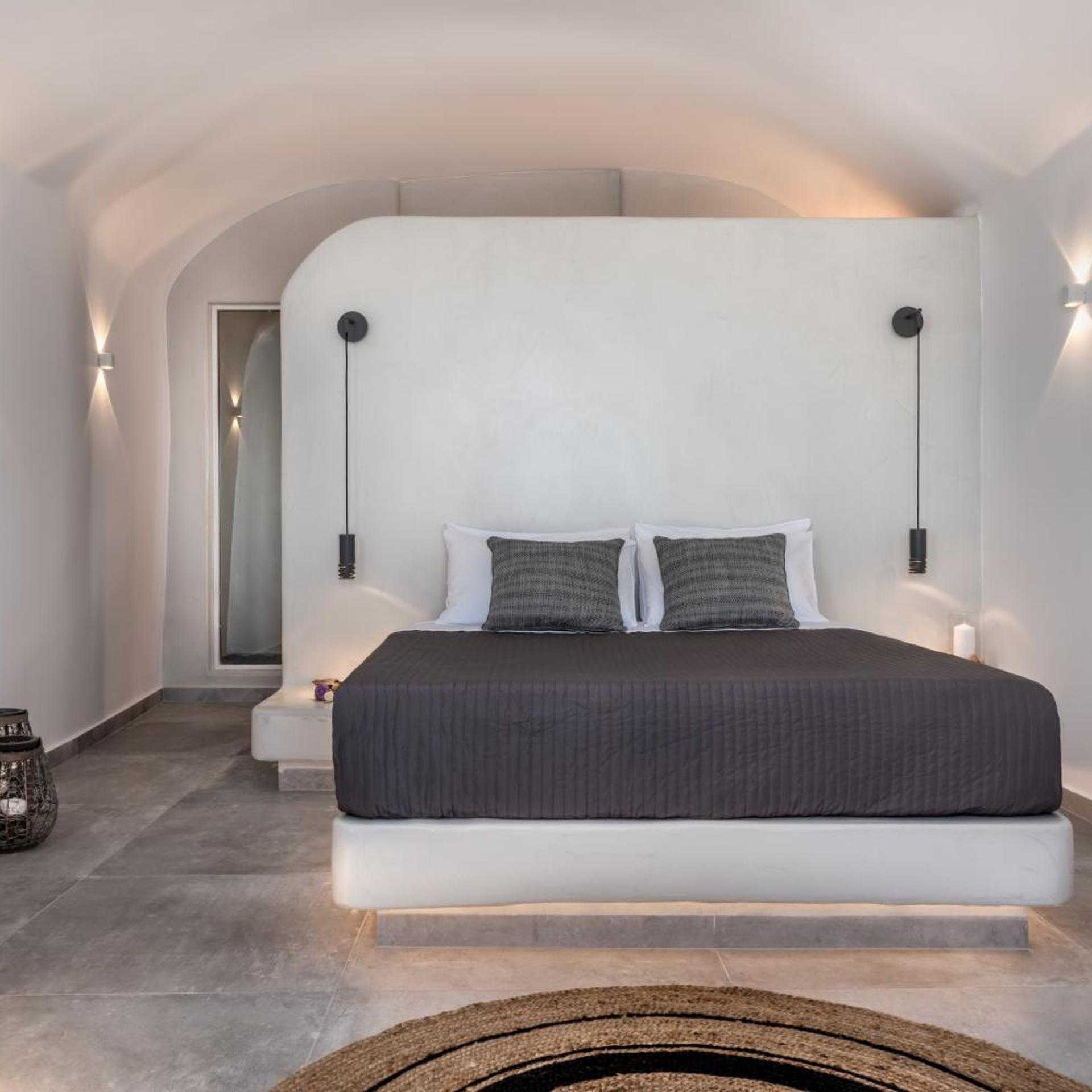 Honeymoon, Suite, Caldera View, Outdoor Jetted Tub