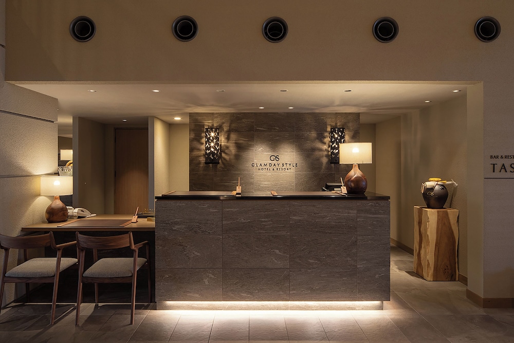 Lobby at Glamday Style Hotel and Resort Okinawa Yomitan, YOMITAN - OKINAWA PREFECTURE