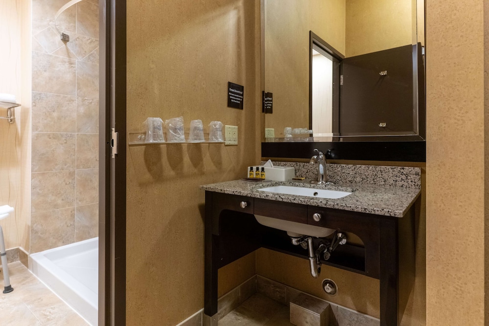 غرفة قياسية بسرير كينج لذوي الإعاقة، Best Western Plus South Edmonton Inn and Suites 6/7
