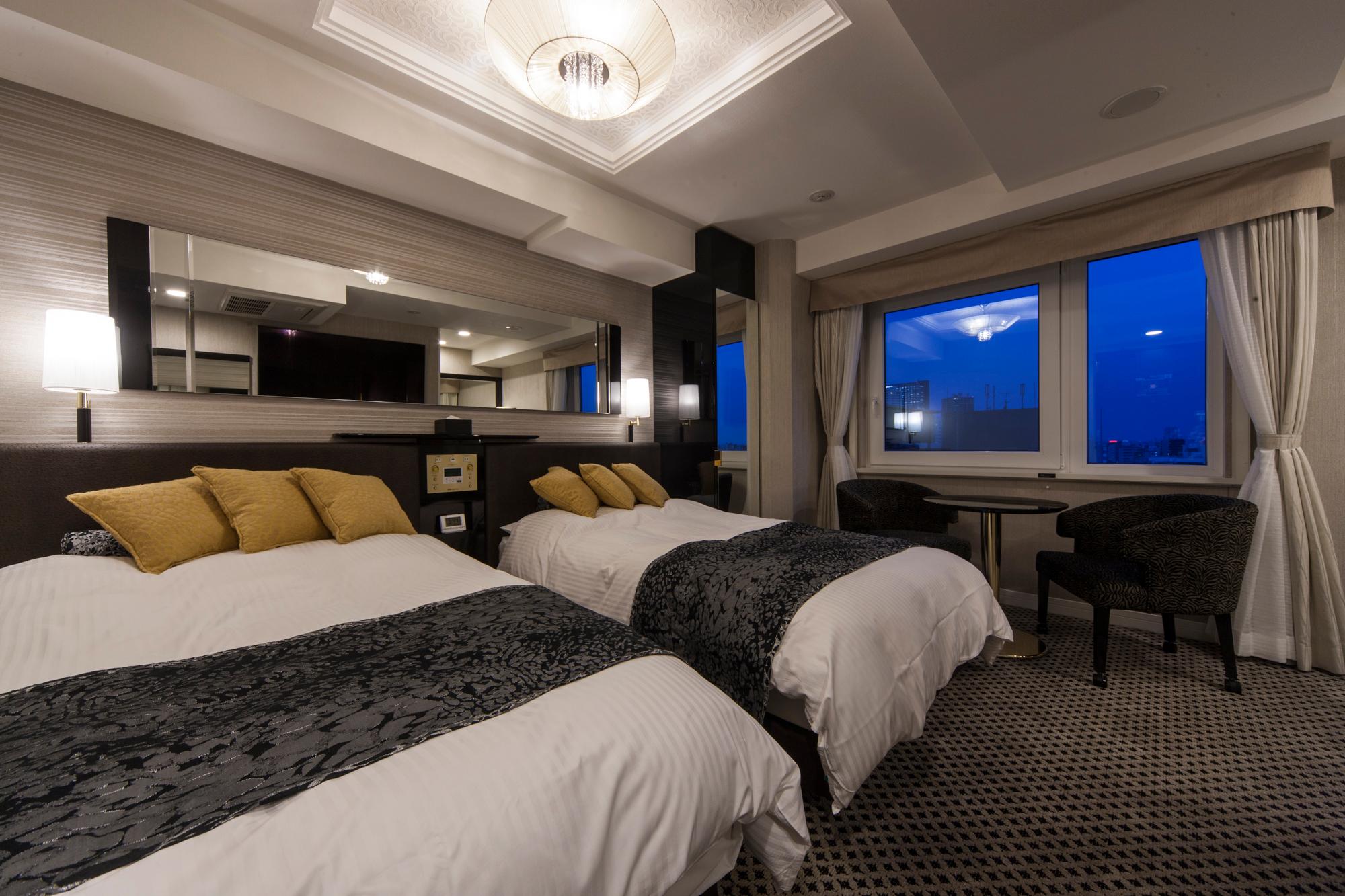 Semi Room, 2 Semi Double Beds