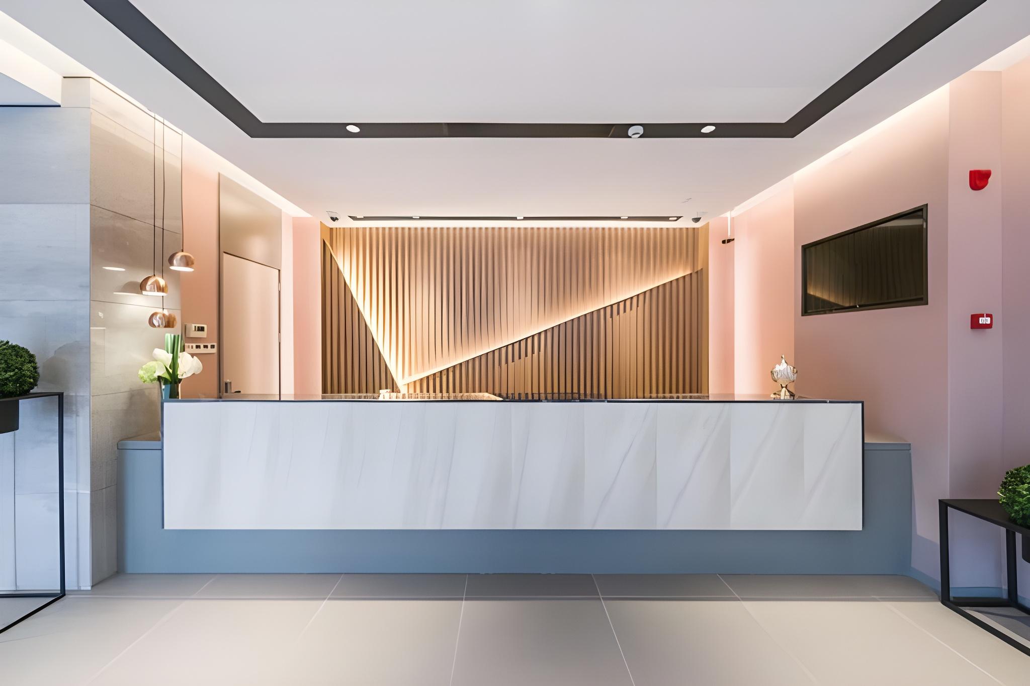 Lobby at Homeinn Selected (Song Jiang Sport Center Subway station), SHANGHAI