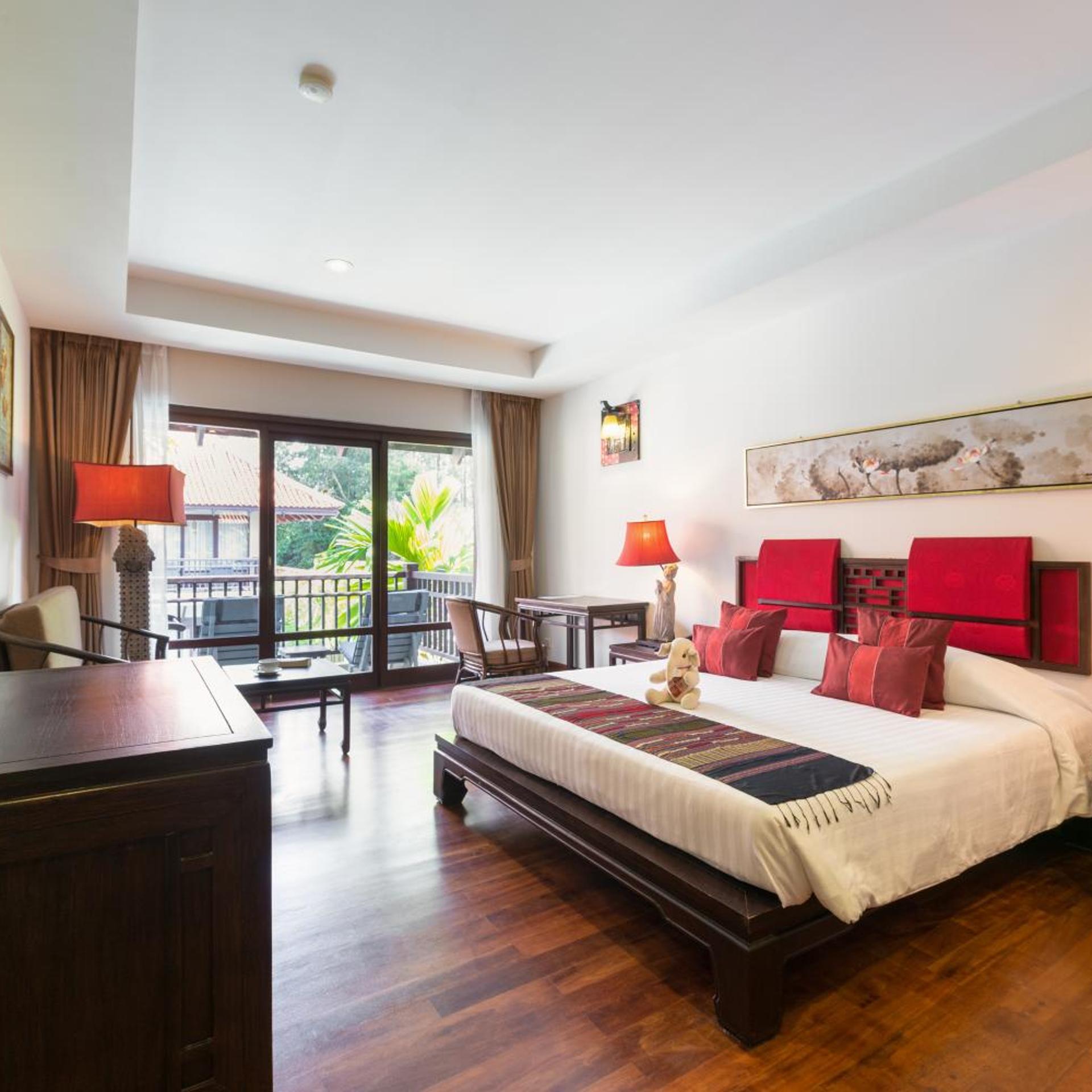 Deluxe, Double or Twin Bed, Pool View, Adult Only