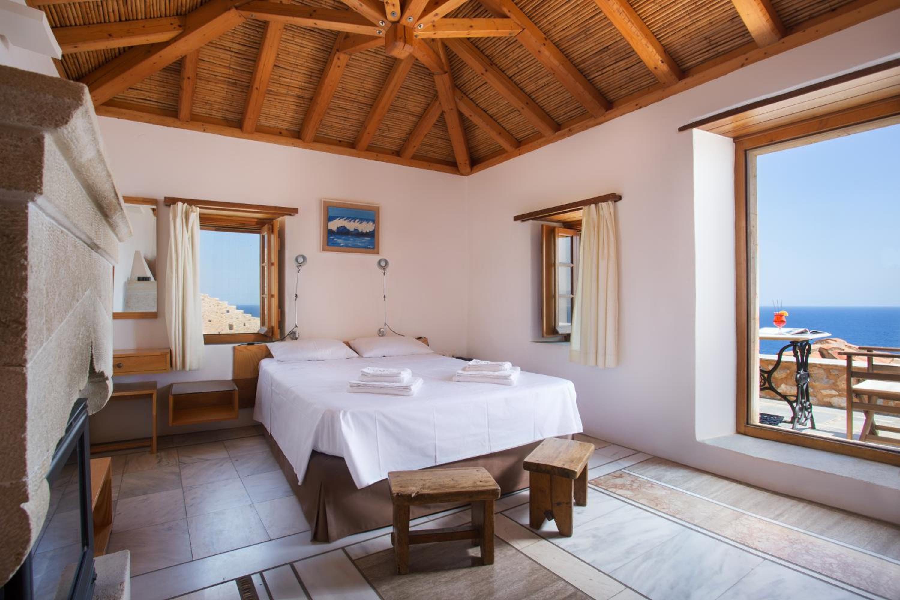 غرفة سوبيريور بسرير مزدوج بشرفة، New Malvasia Hotel 8/10