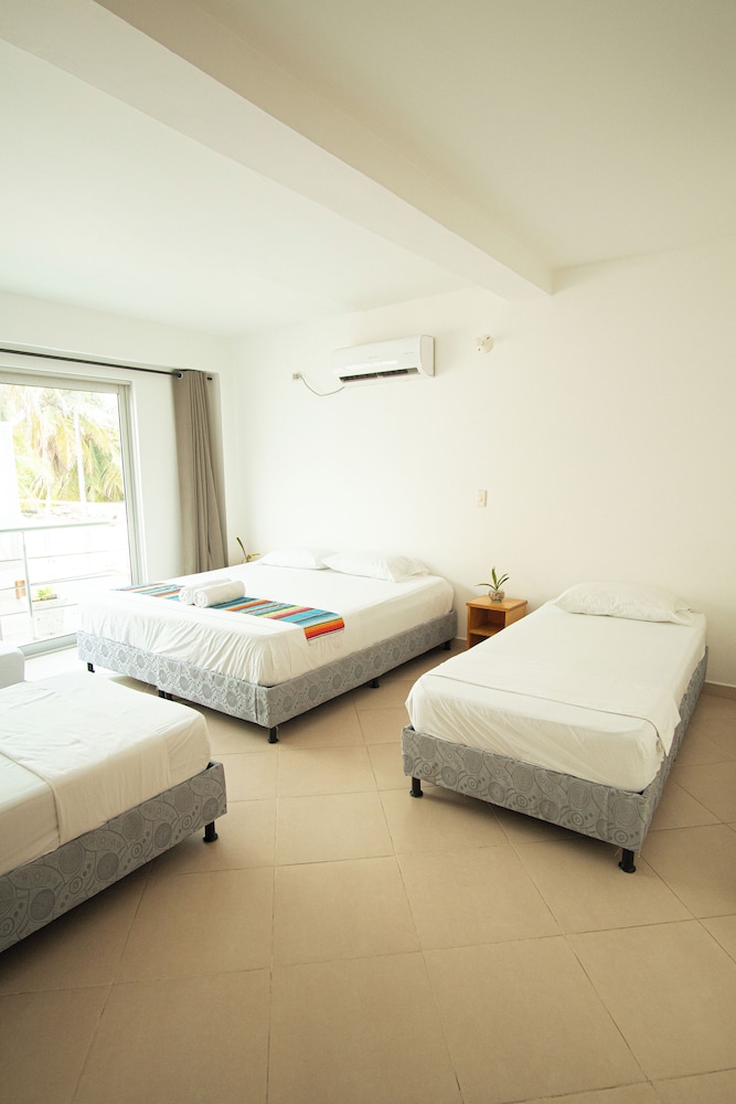Family, 1 Double and 3 Single Beds