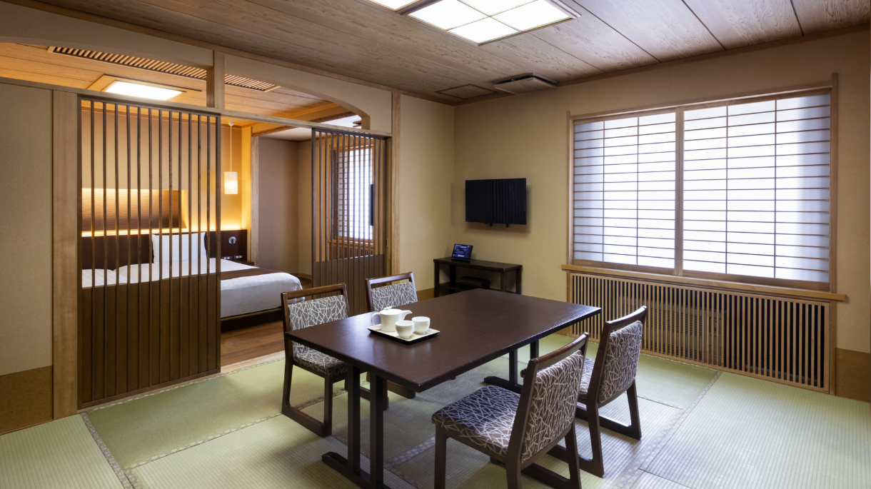 Japanese Western, Modern, Twin Beds, Valley Side, Tatami
