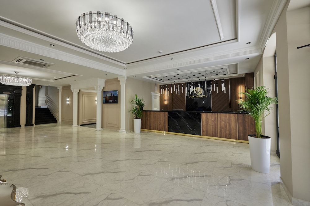Lobby at Continental Hotel, SAMARKAND