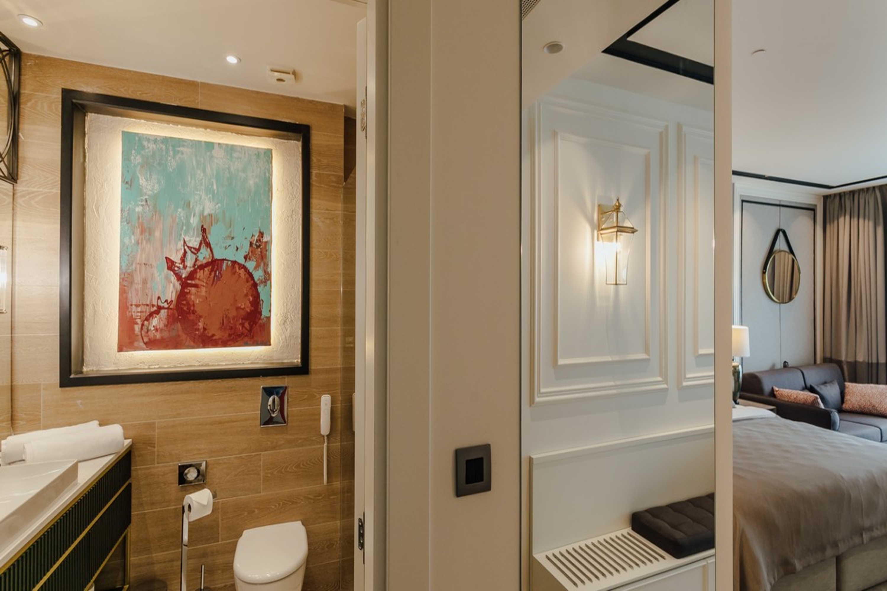 Junior Suite, Lateral Side Sea View، Casa Del Mare Mediterraneo 5/6