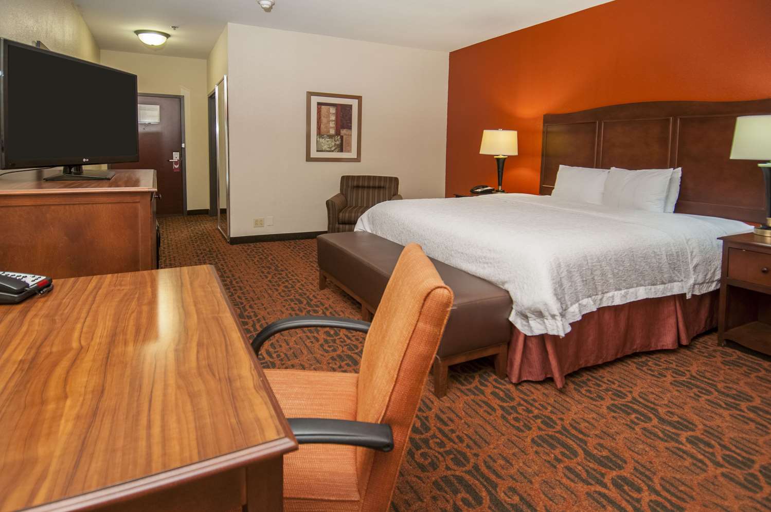 غرفة بسرير كينج، Hampton Inn And Suites Waxahachie 2/6