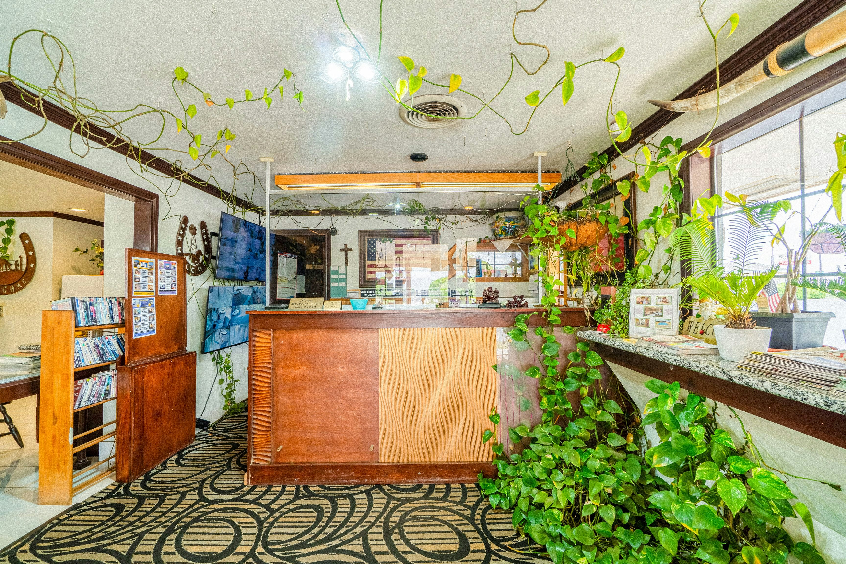 Lobby at Purple Sage By OYO Snyder TX, SNYDER - TX