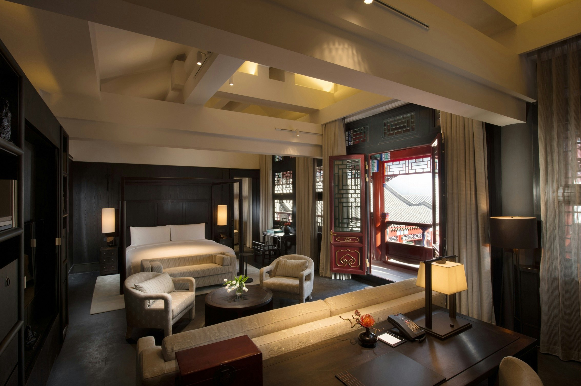 جناح بغرفتي نوم، Waldorf Astoria Beijing 4/5