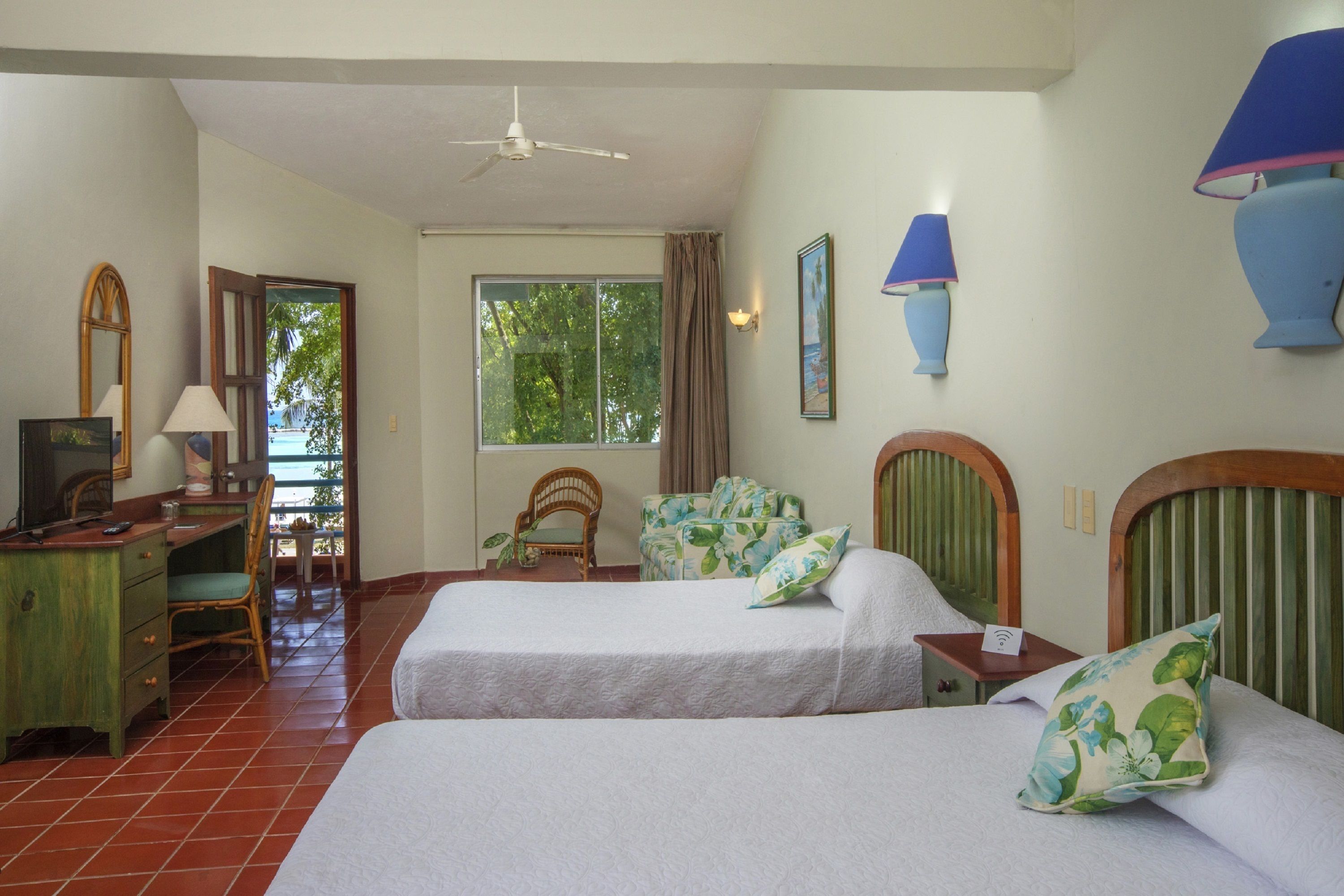 Room, Double Bed, Partial Sea View