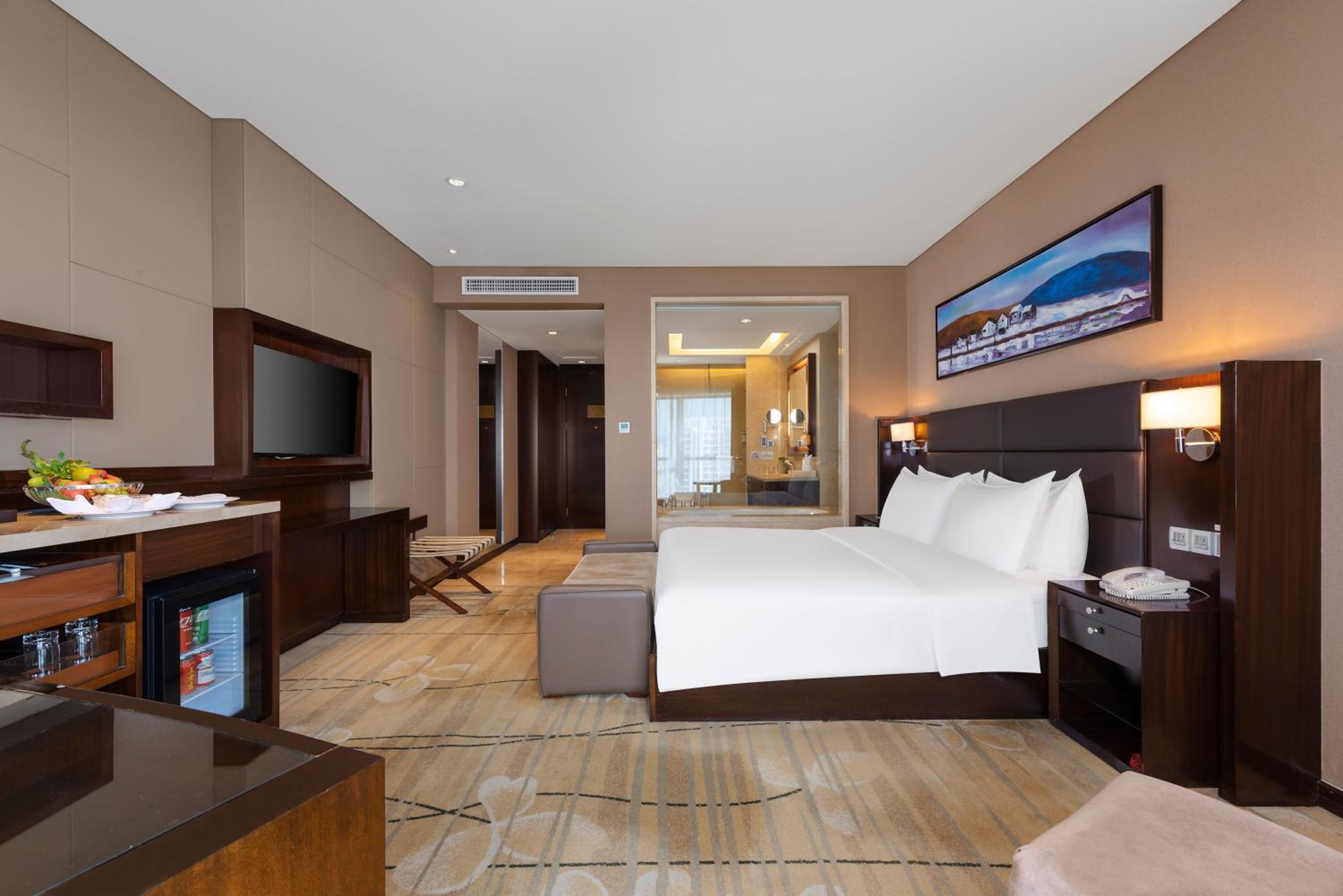 غرفة قياسية بسرير كينج، Wyndham Putian Downtown 3/8