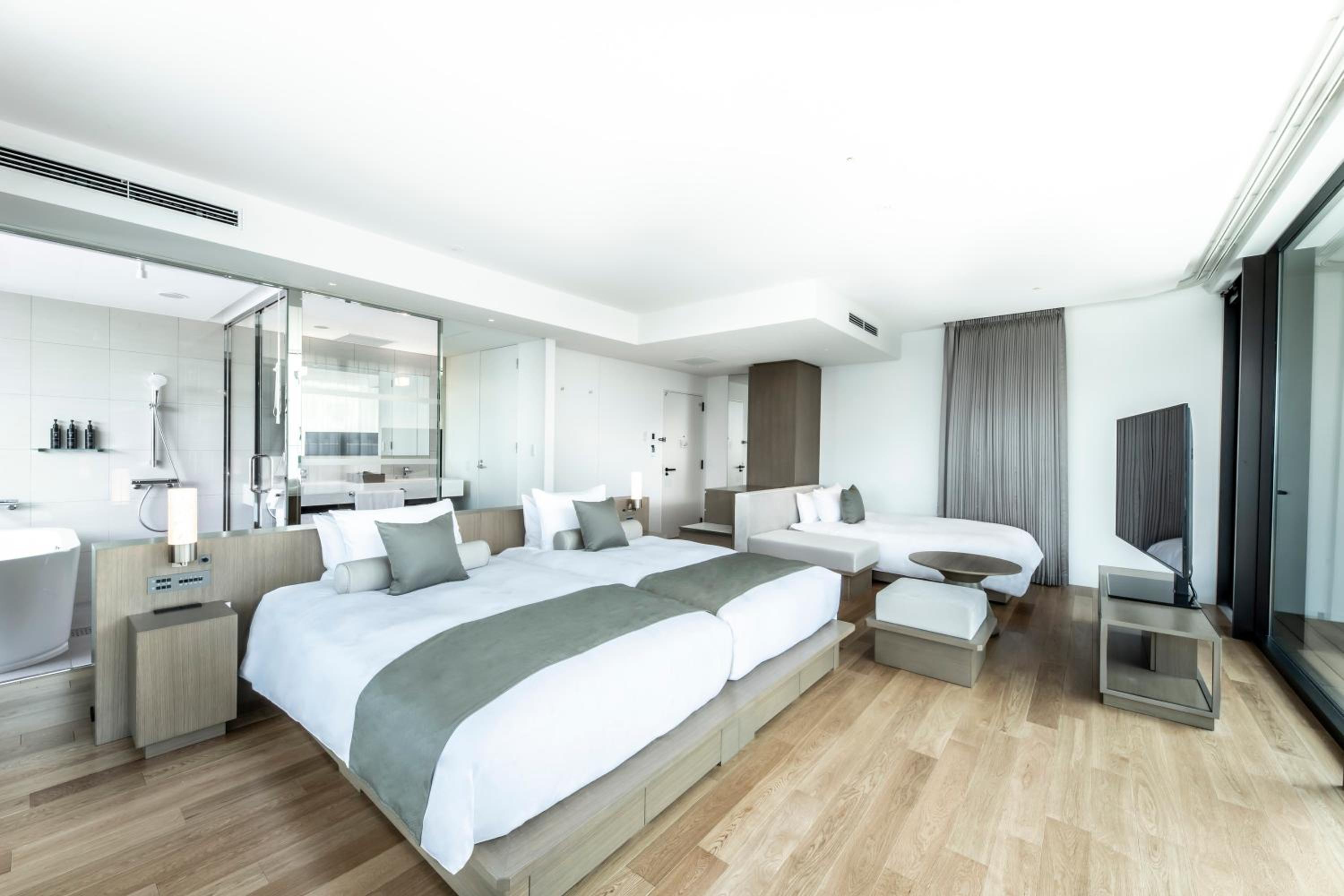 Semi Room, 2 Semi Double Beds, Balcony, Lounge Access, Corner