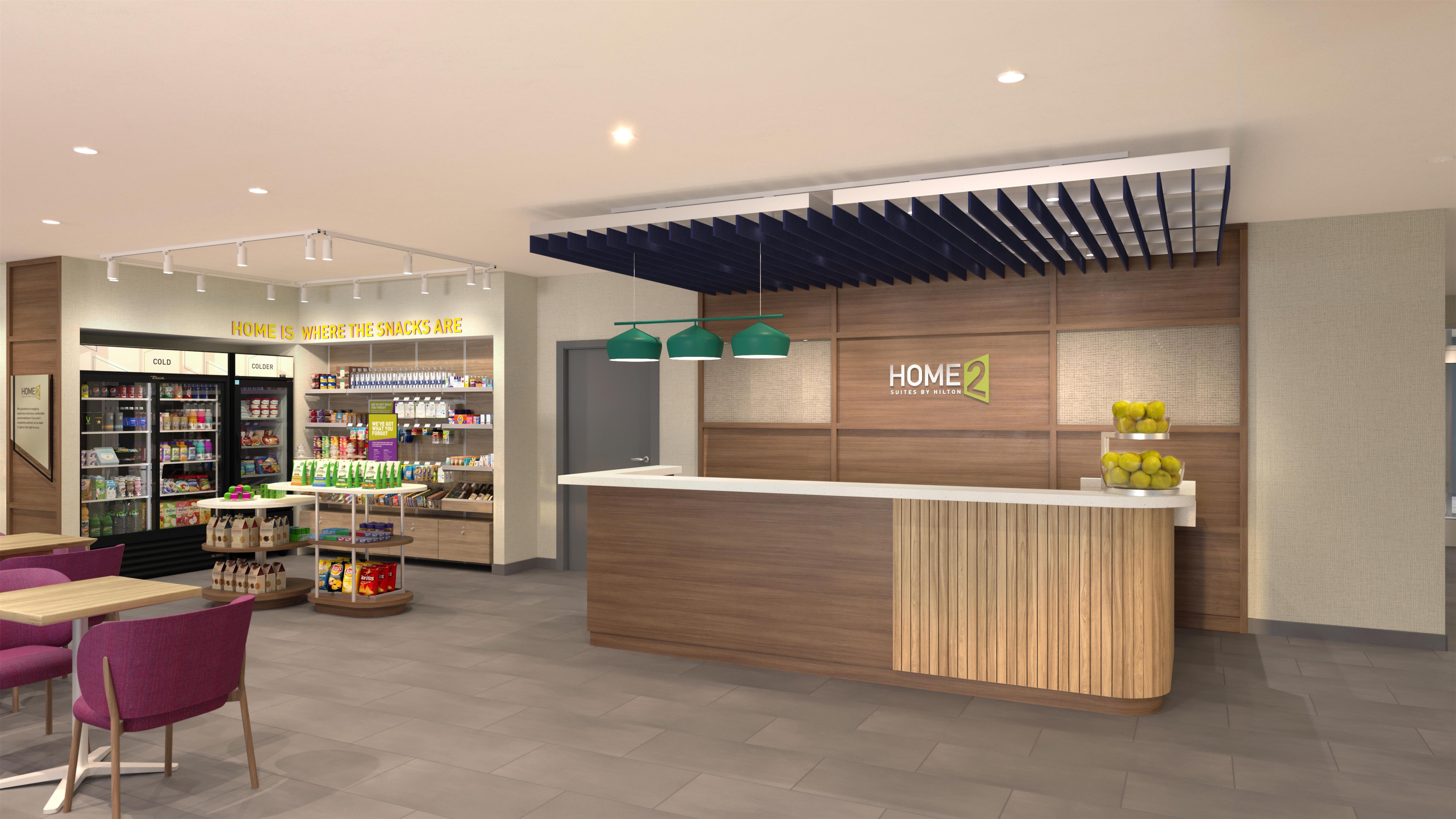 Lobby at Home2 Suites by Hilton Capitol Heights Washington DC, CAPITOL HEIGHTS - MD