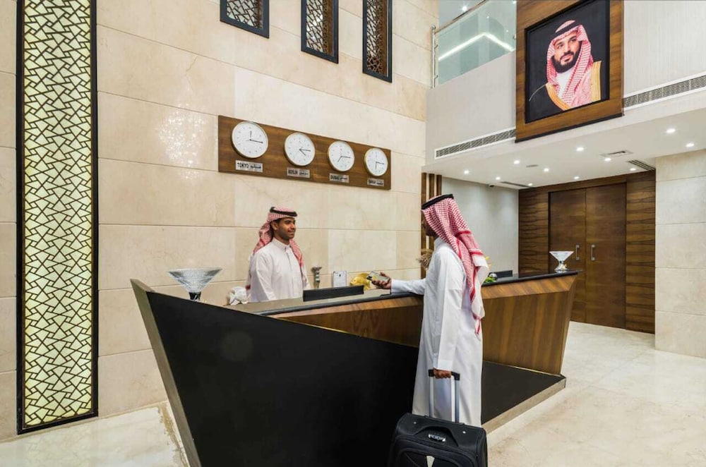 Lobby at Elian Hotel, RIYADH