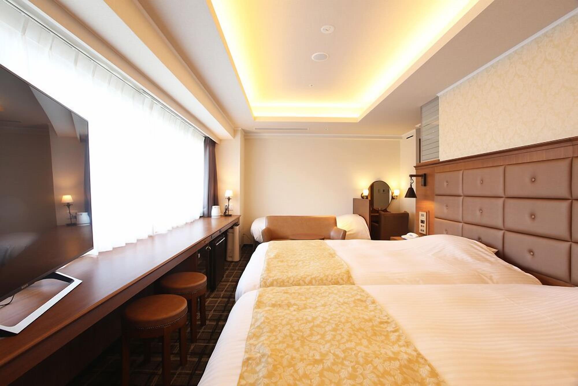 Room, Triple, 1 Single and 2 Double Beds