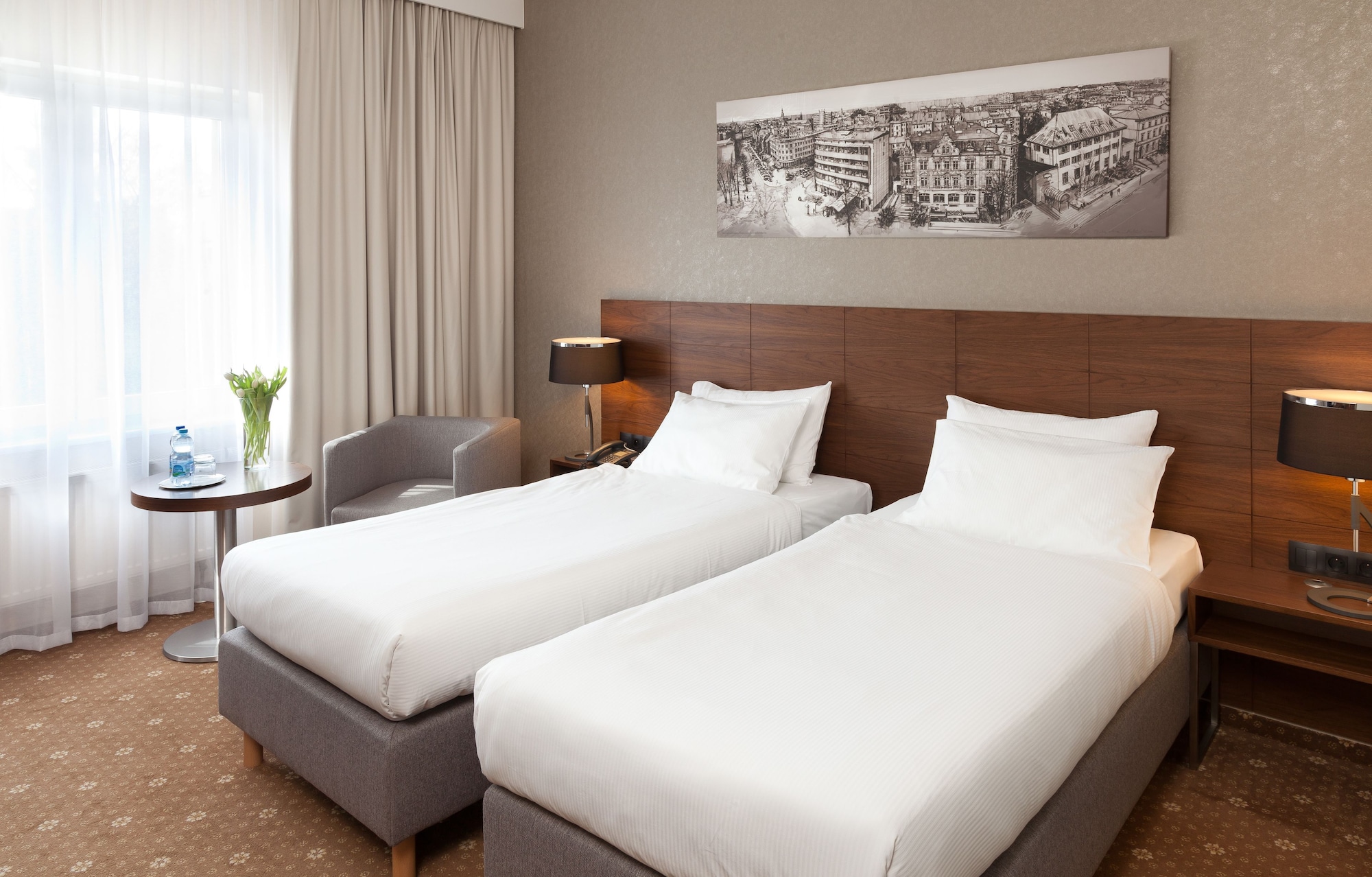 Business, Twin Beds