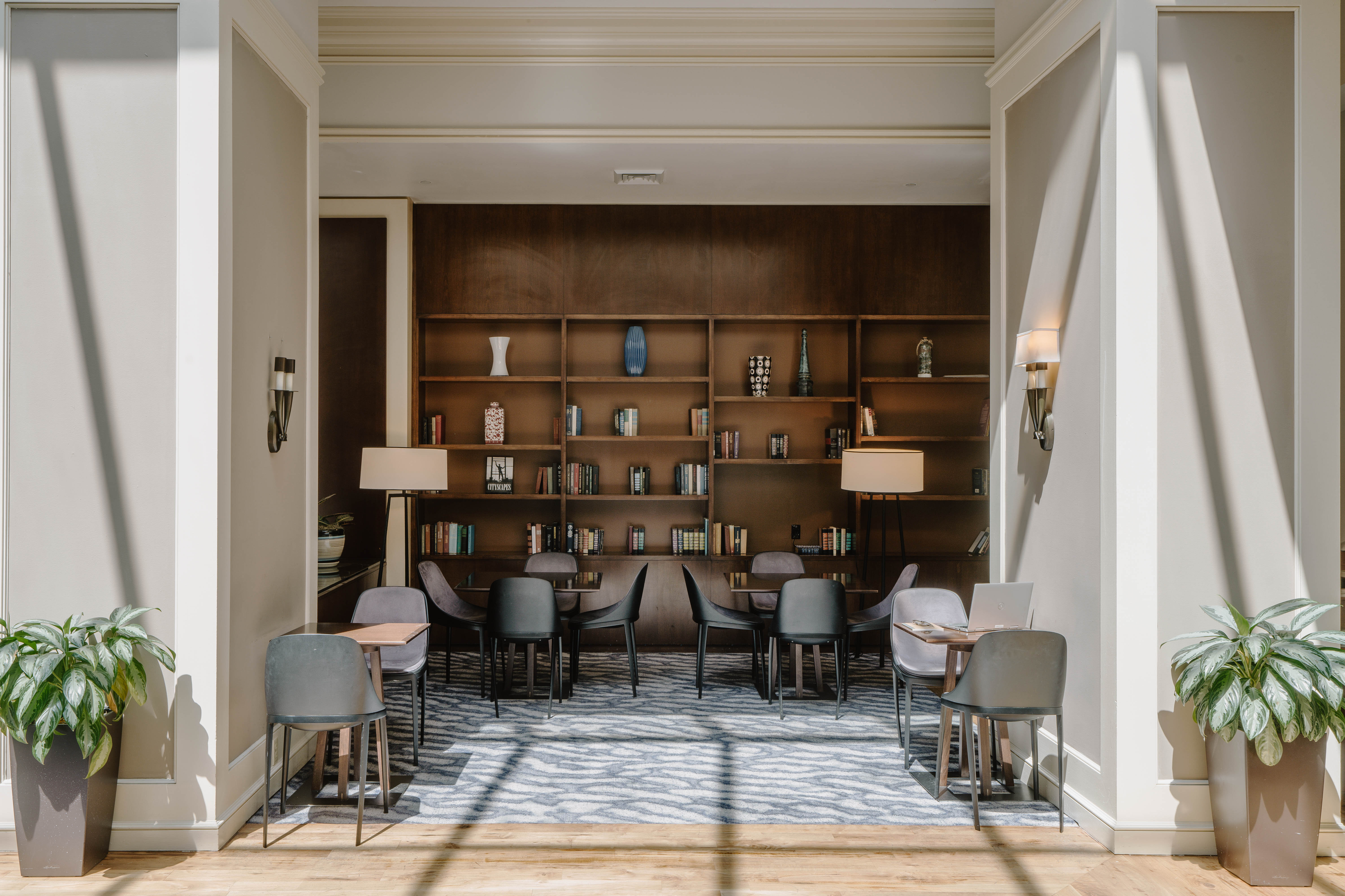 Lobby at Club Quarters Hotel In Philadelphia, PHILADELPHIA - PA