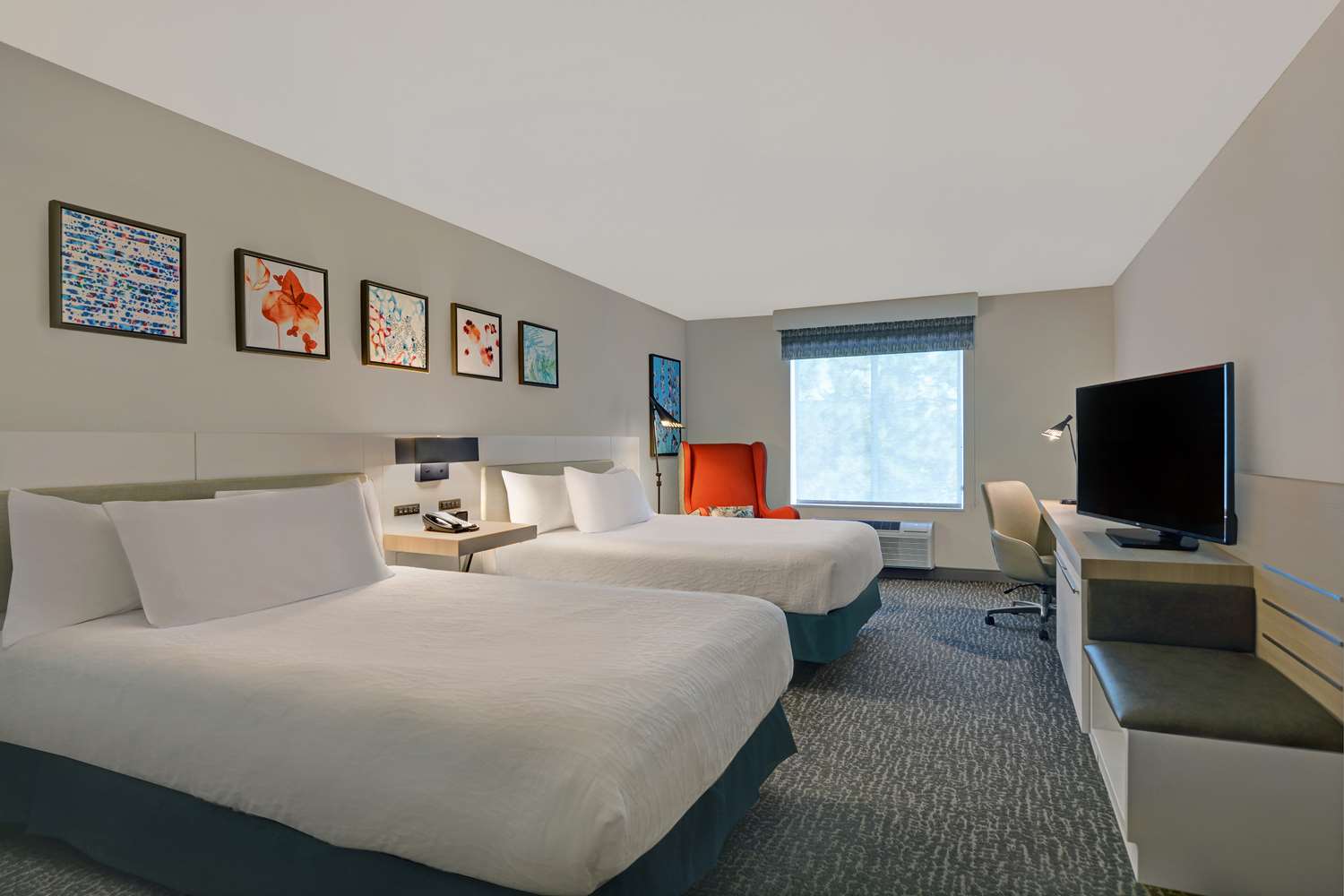 room, 2 double beds