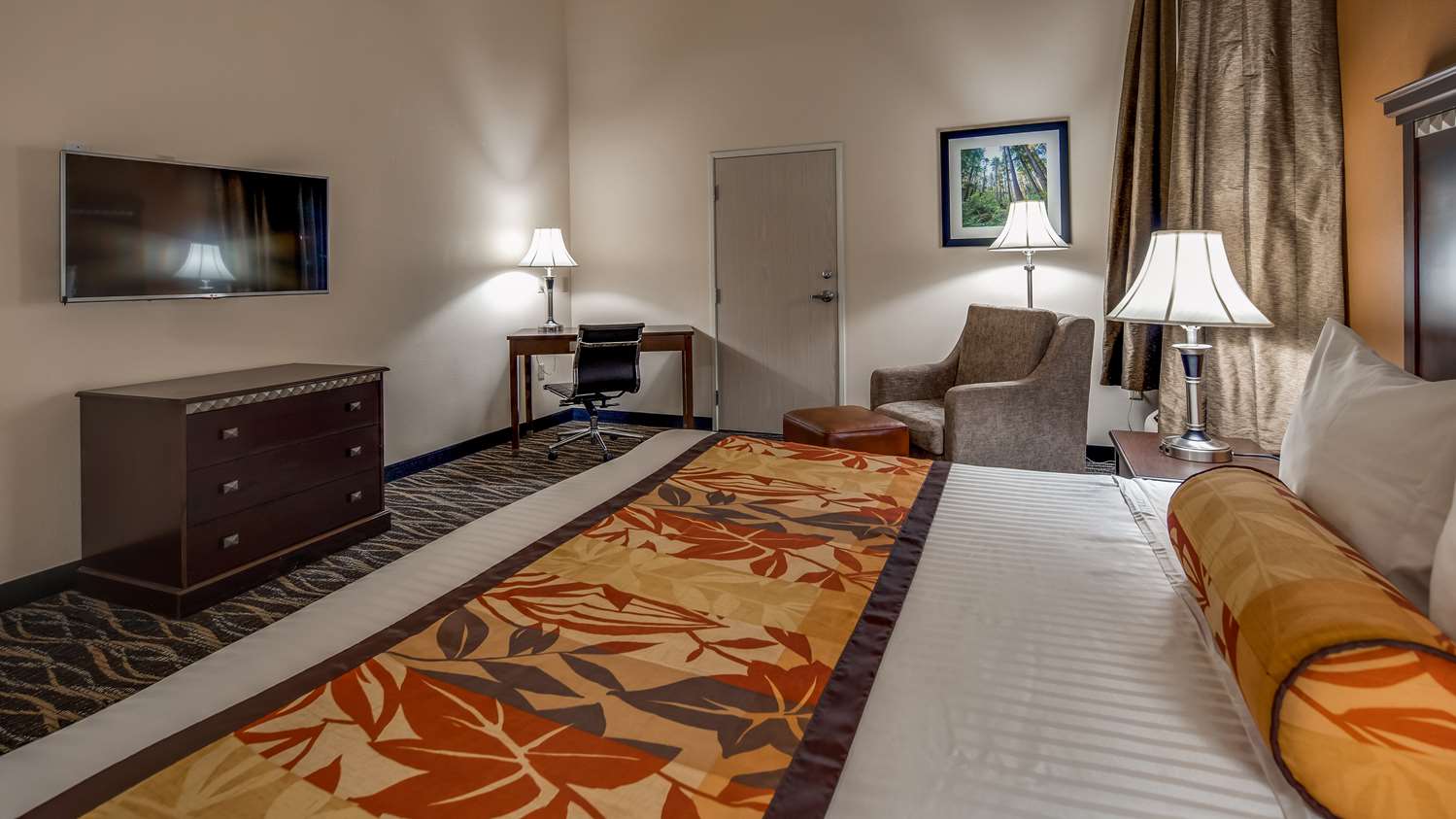 غرفة بسرير كينج، Best Western Plus Battle Ground Inn & Suites 3/4