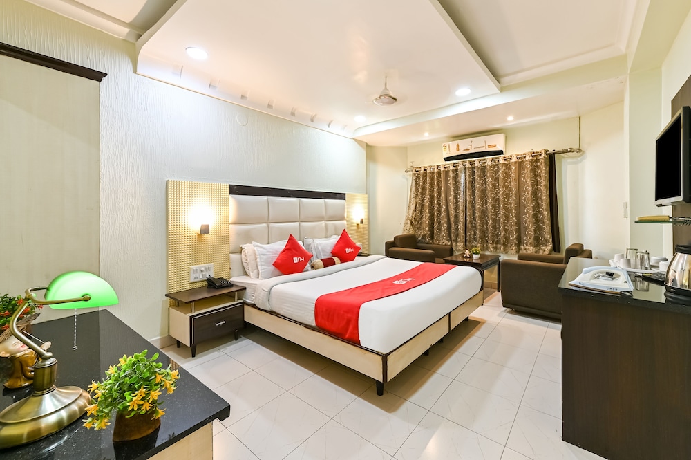غرفة ديلوكس بسرير مزدوج، Ashoka Residency Hotel 4/7