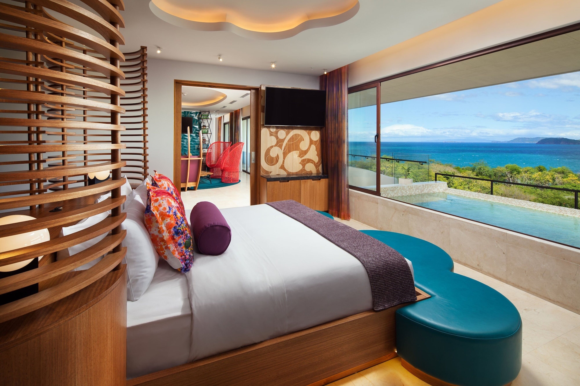 1 Bedroom, Escape, Suite, King Bed, Ocean View, Plunge Pool, Balcony, Corner