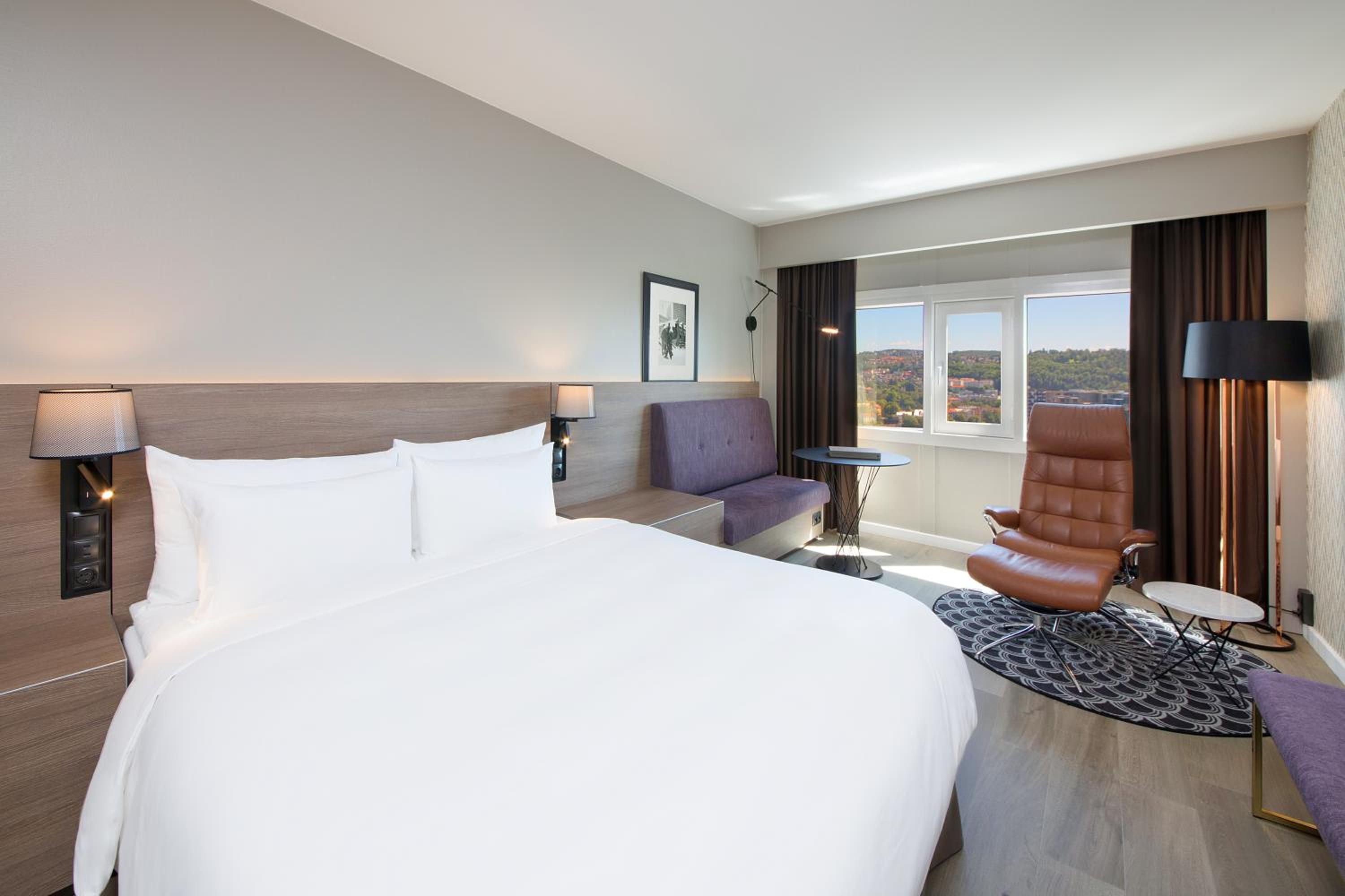 غرفة سوبيريور بسرير مزدوج بإطلالة على المدينة، Radisson Blu Plaza Hotel Oslo 2/6