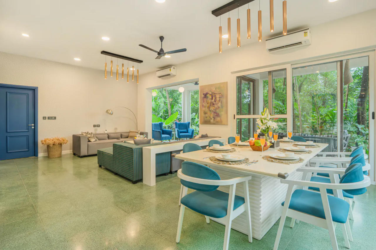 ELIVAAS Casa Del Mar 4BHK Villa with Pool, Bars, TV Lounge, Gazebo & Terraces, Goa 11/18
