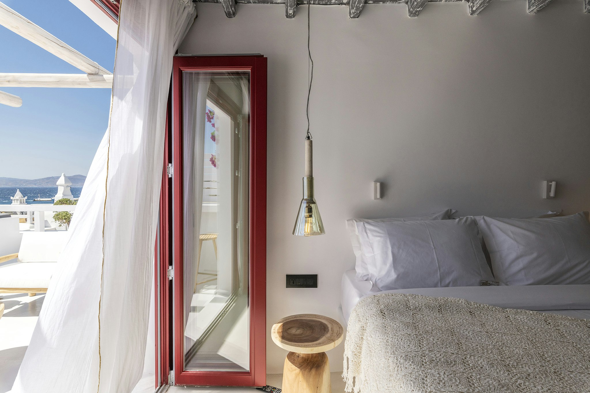 Mykonian, Suite, Sea and Old Town View, Hot Tub, Terrace