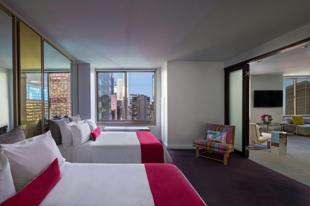 2 Bedrooms, Ewow, Penthouse Suite, Suite, King Bed, 1 King and 2 Double Beds