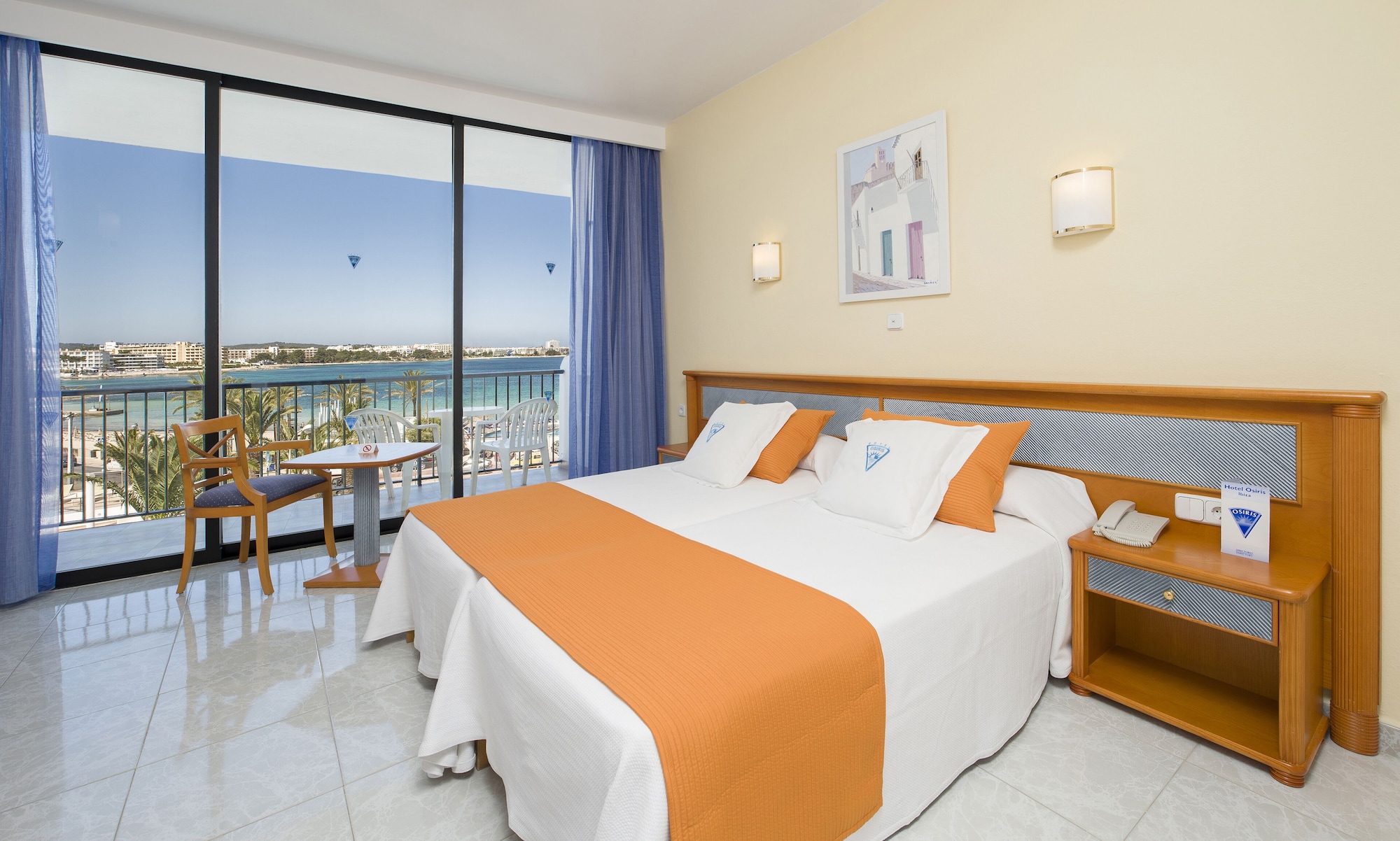 ROOM, DOUBLE OR TWIN BED, SEA VIEW, BALCONY