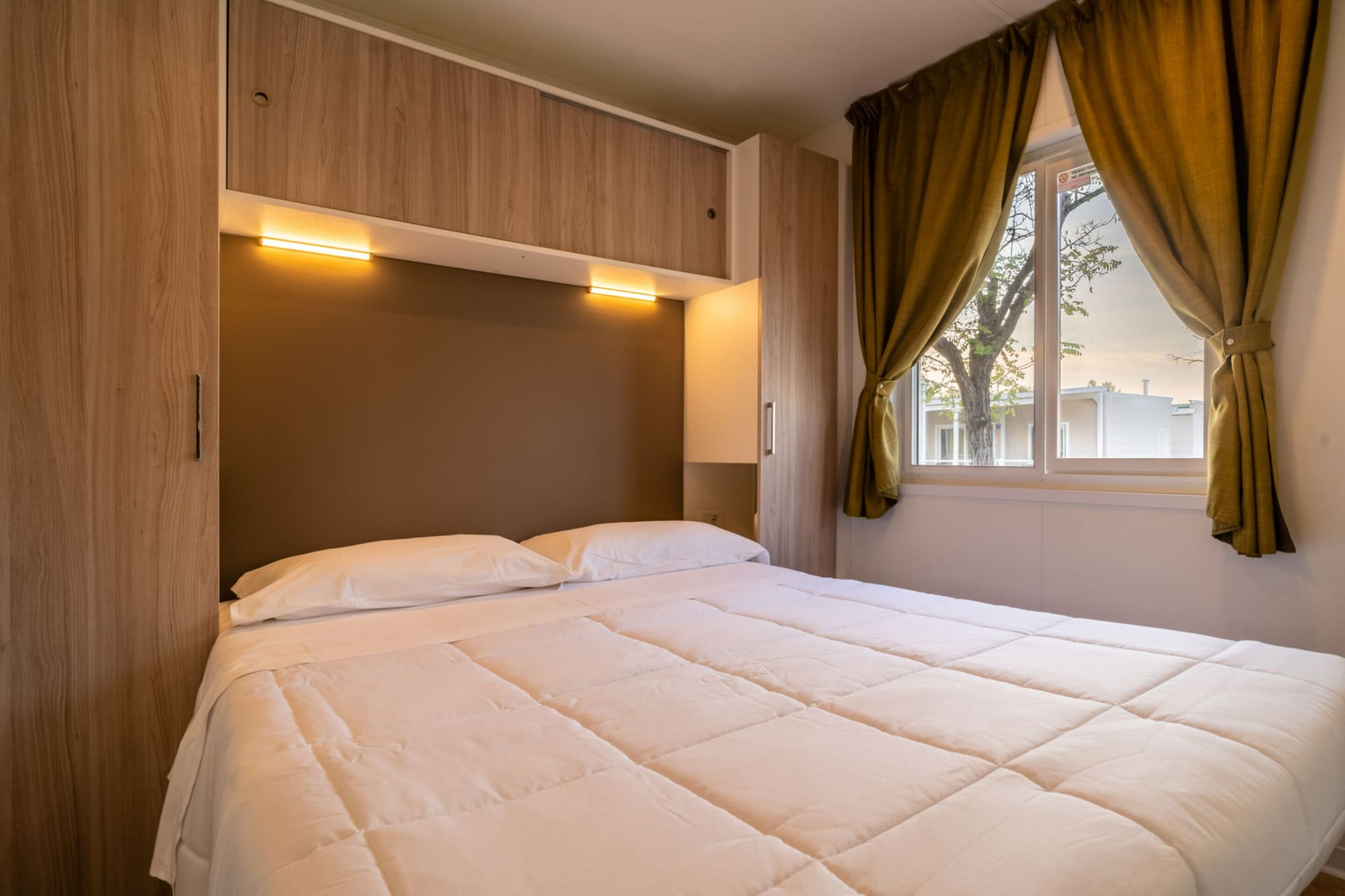 Comfort, Lodge, Queen and Twin Beds