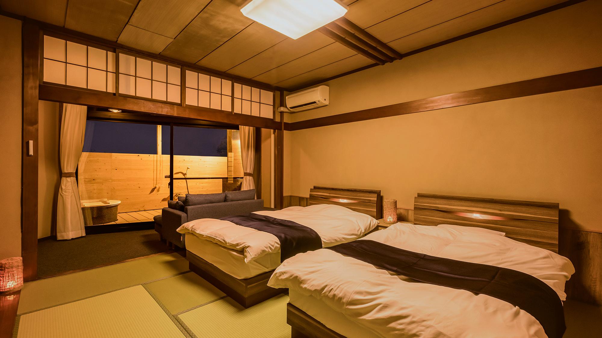 Japanese, Superior, Twin Beds
