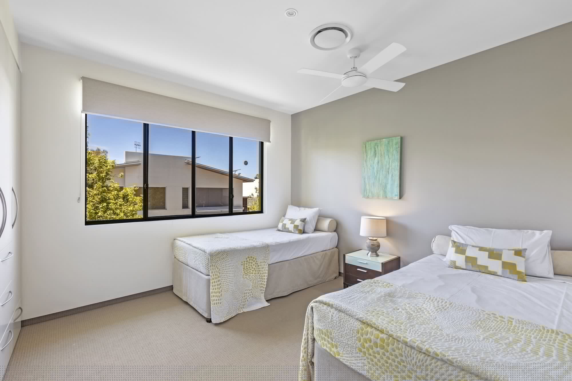 فيلا فاخرة بسريرين منفصلين وسريرين كينج بـ3 غرف نوم