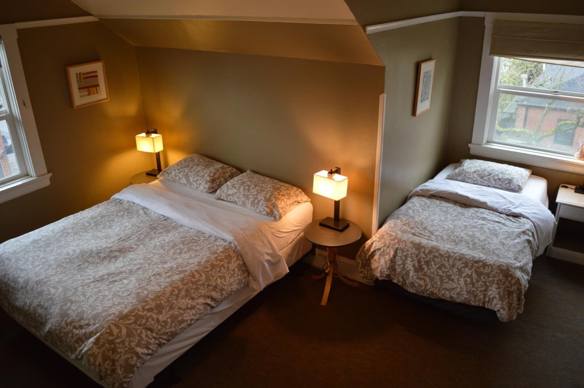 ROOM, DOUBLE BED, TOP FLOOR