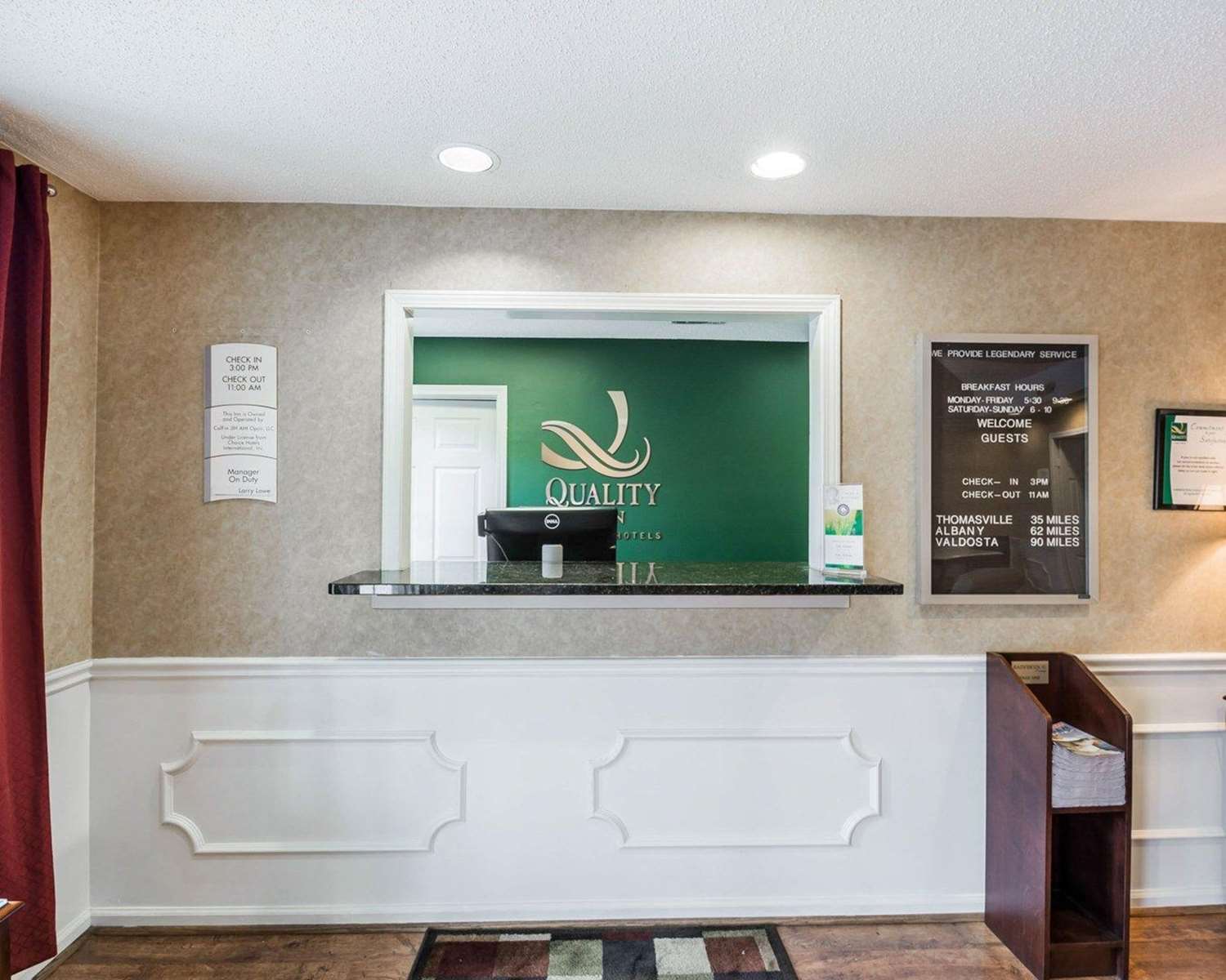 Quality Inn Bainbridge 6/40