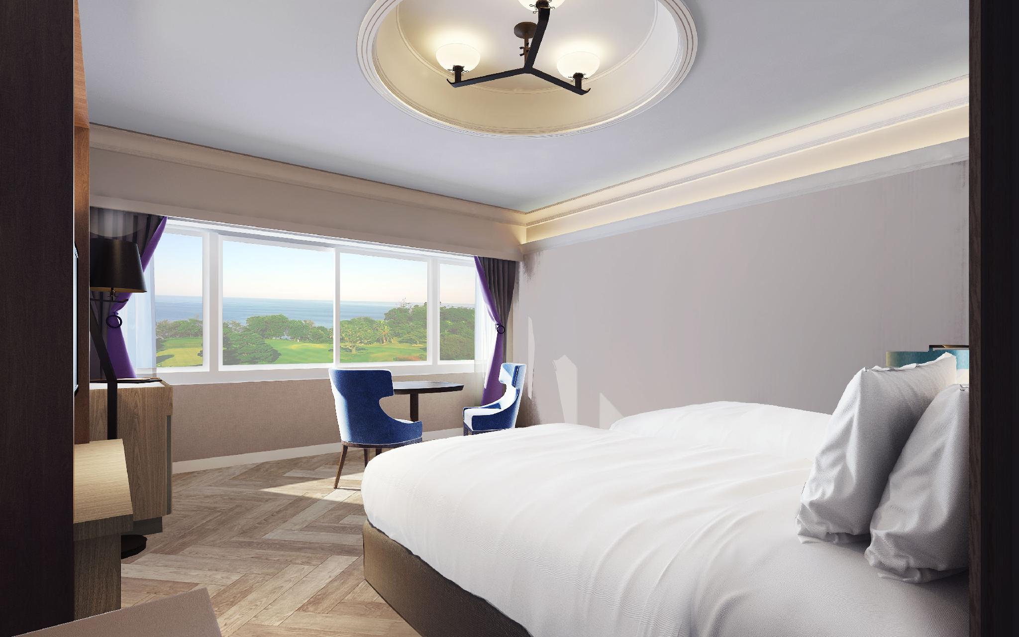Semi Room, Superior, 2 Semi Double and Twin Beds, Ocean View