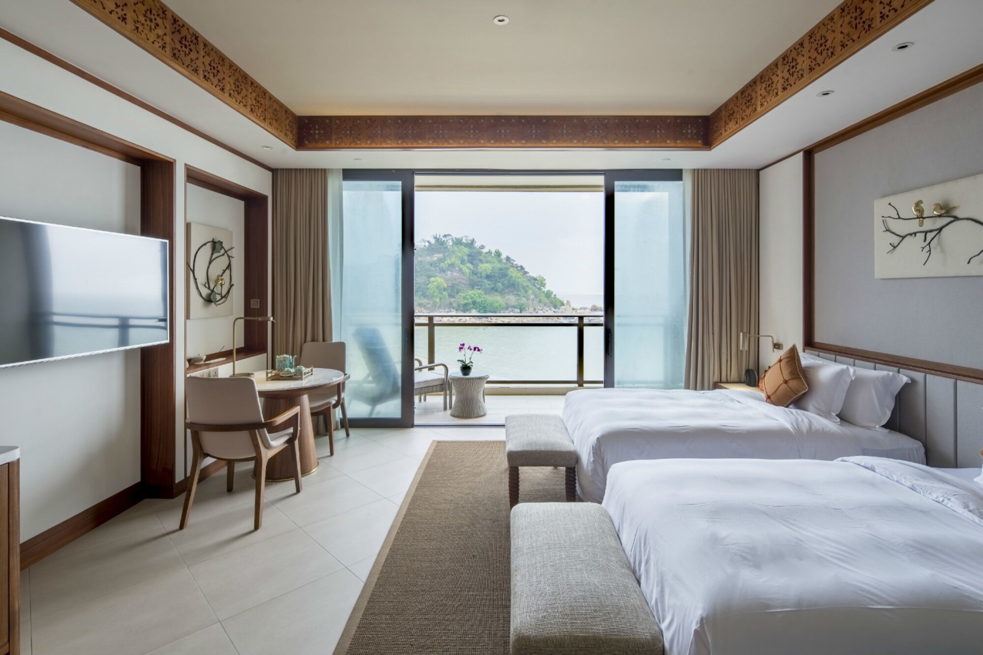 ROOM, TWIN BEDS, SEA VIEW