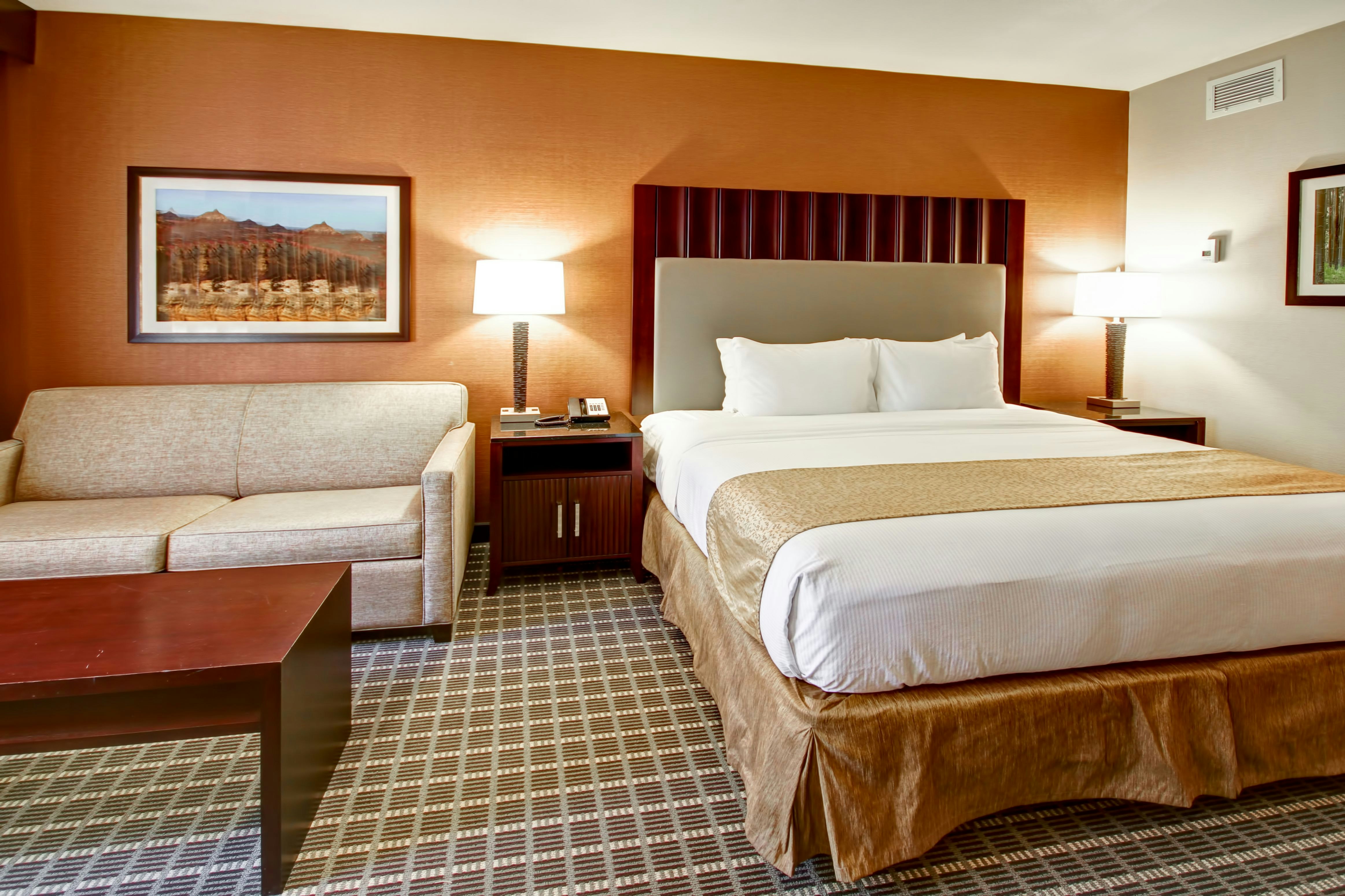 ROOM, KING BED, SOFA