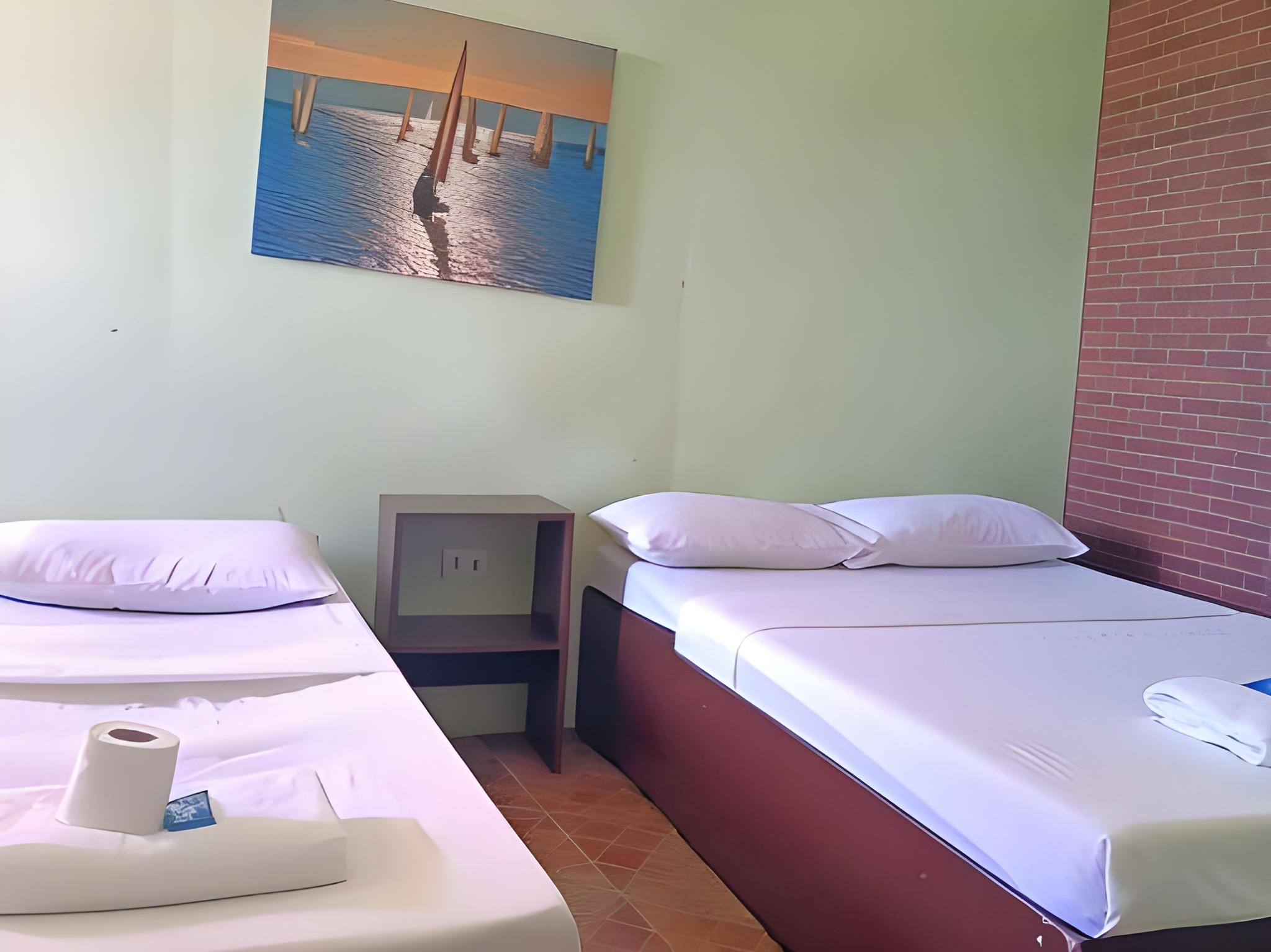 غرفة ثلاثية بسرير مزدوج وسرير فردي، Antonios Pension House 2/2